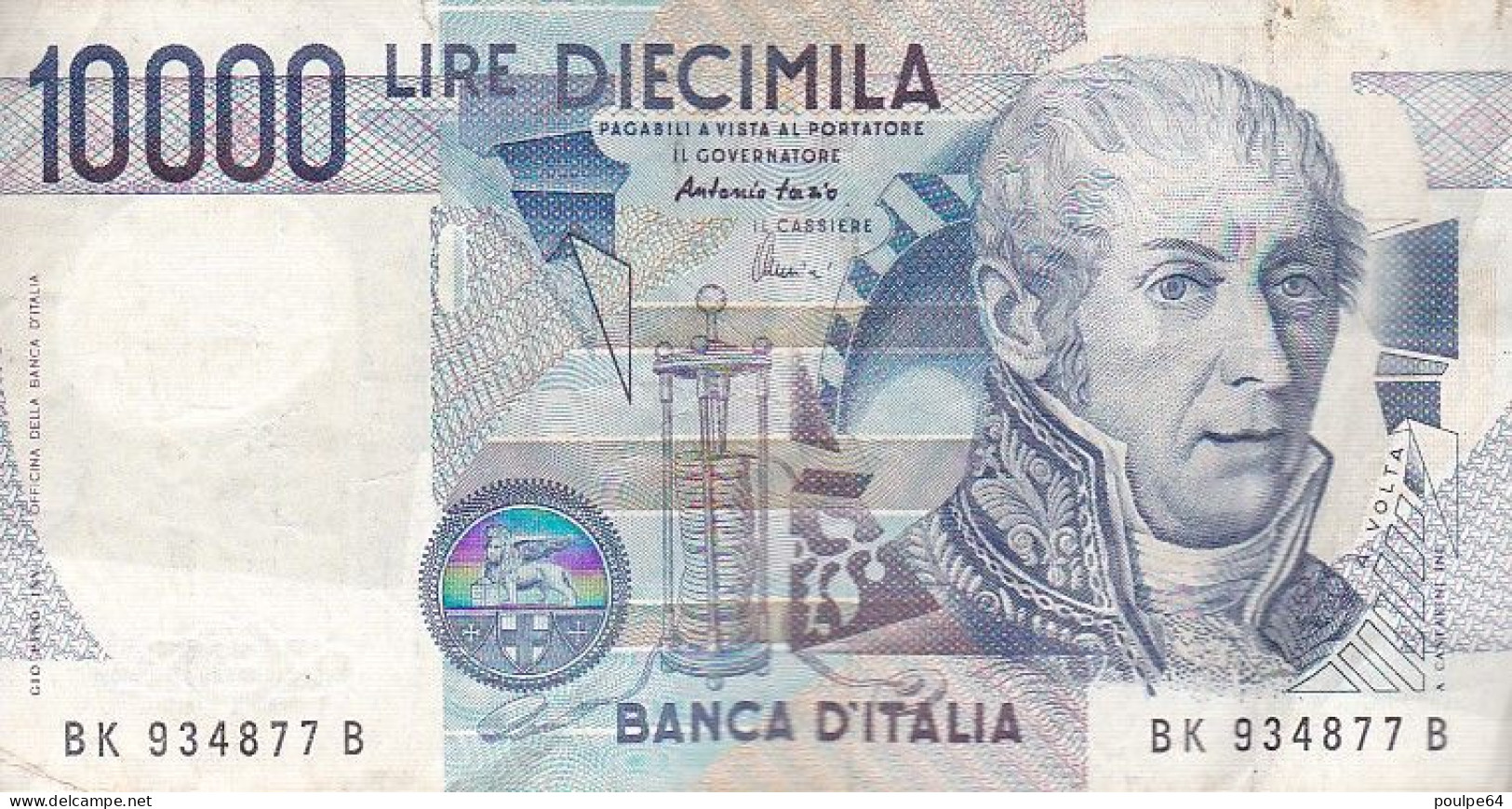 10000 Lire   - Italie 1984 - 10.000 Lire