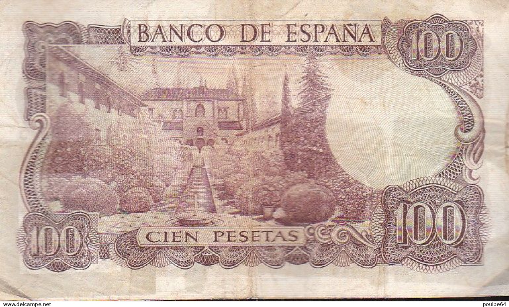 100 Pesetas - Espagne 1970 - 100 Peseten