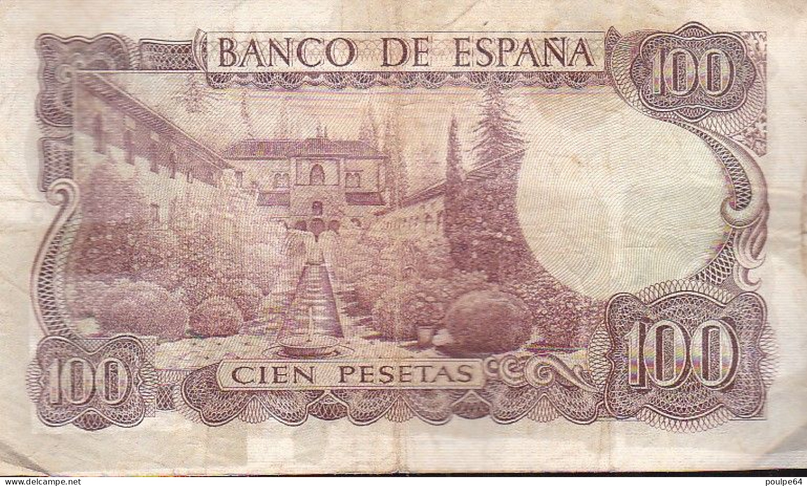 100 Pesetas - Espagne 1970 - 100 Pesetas