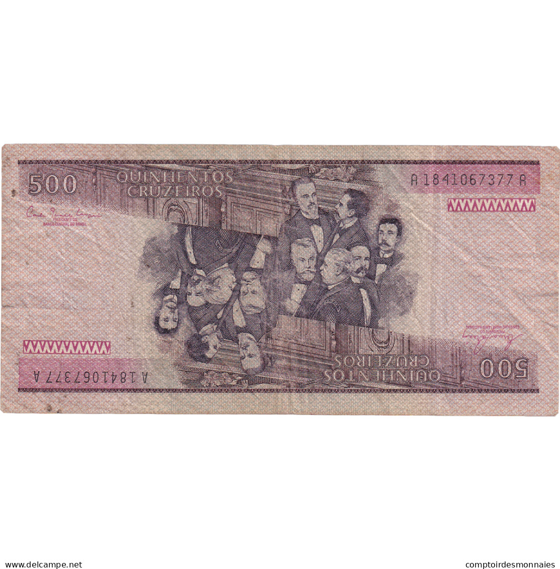 Billet, Brésil, 500 Cruzeiros, 1981, KM:200a, TB+ - Brésil