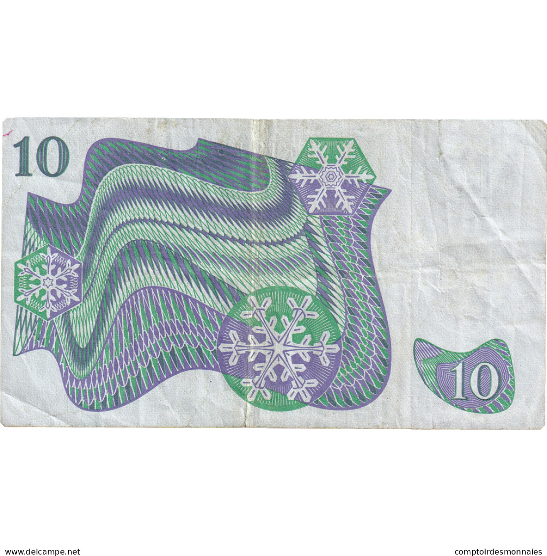 Billet, Suède, 10 Kronor, 1983, KM:52d, TB+ - Suède