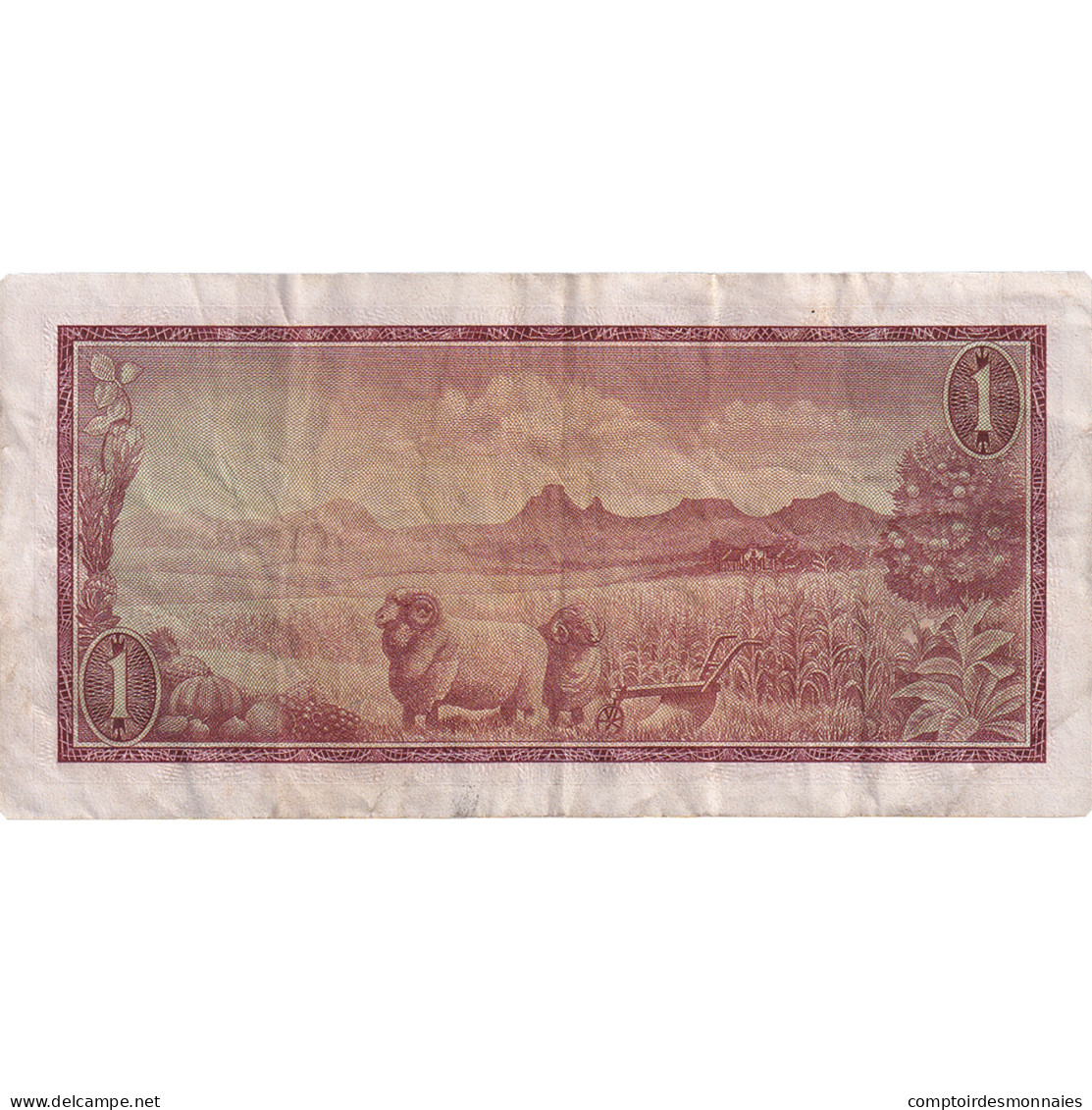 Billet, Afrique Du Sud, 1 Rand, 1966, KM:109a, TTB - Südafrika