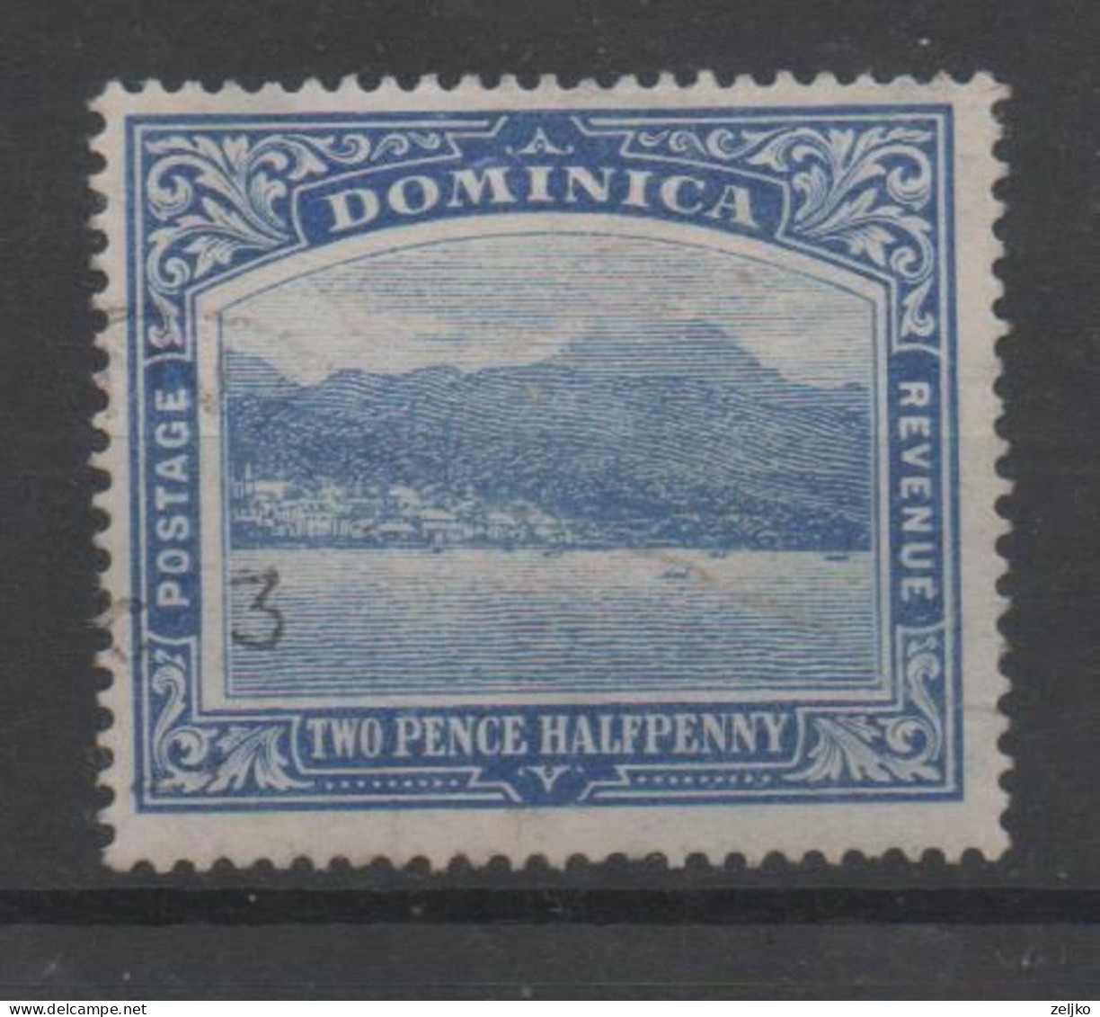 Dominica, Used, 1908, Michel 44 - Dominica (...-1978)