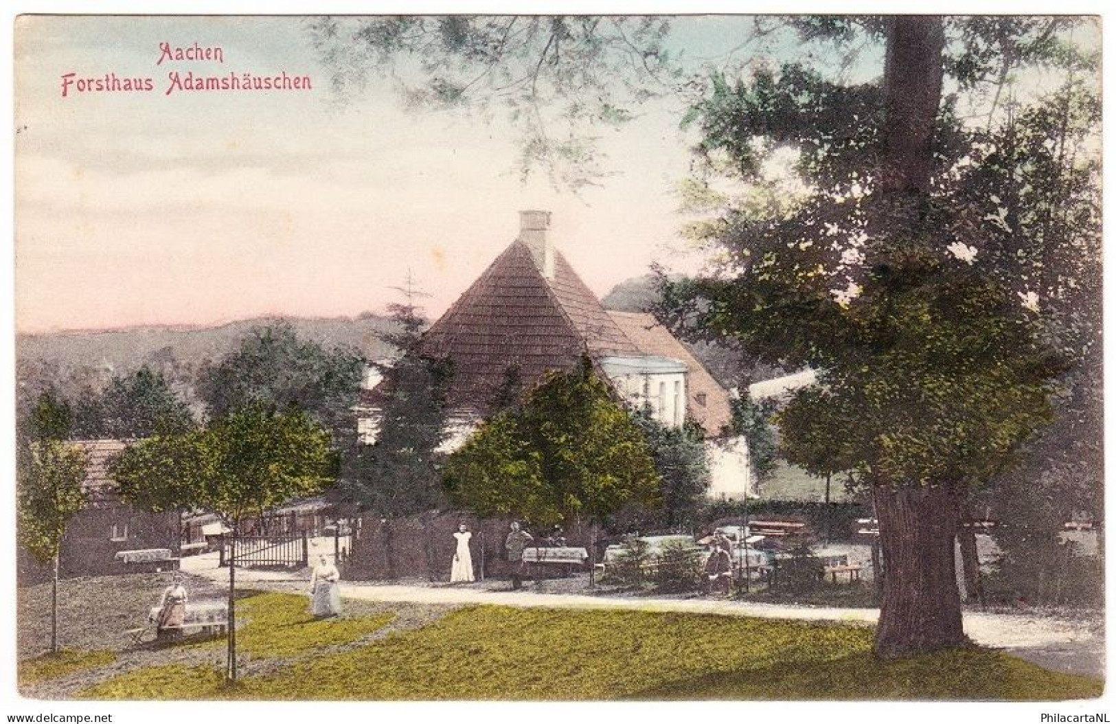 Aachen - Forsthaus Adamshauschen - 1907 - Achern