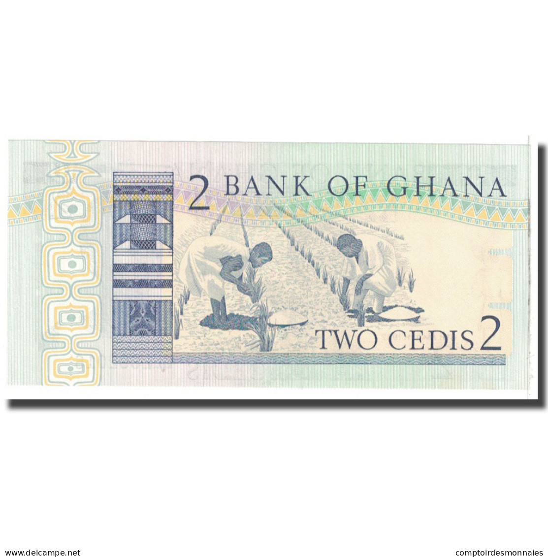 Billet, Ghana, 2 Cedis, 1982, 1982-03-06, KM:18d, NEUF - Ghana