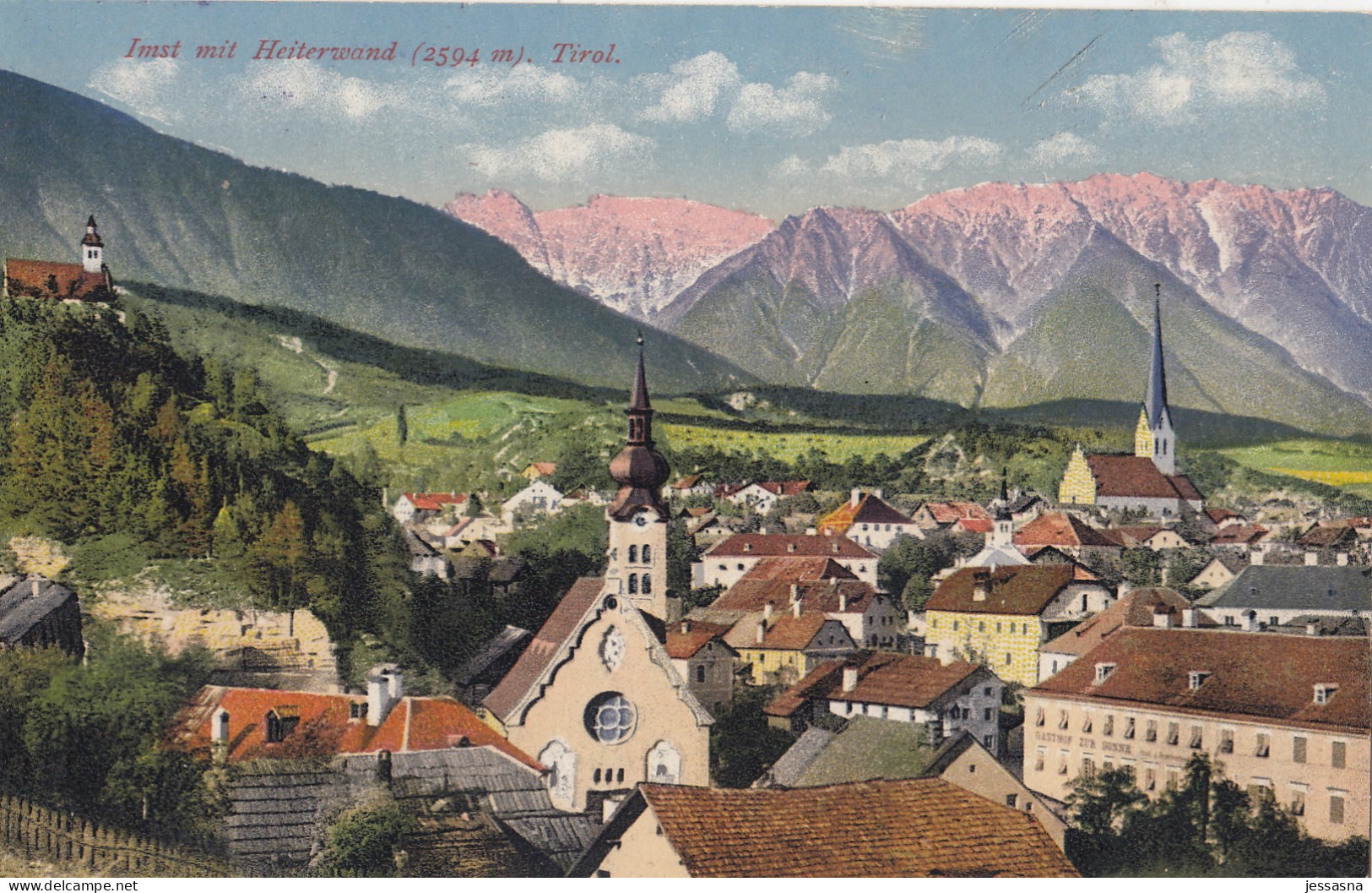 AK - Tirol - IMST - 1908 - Imst