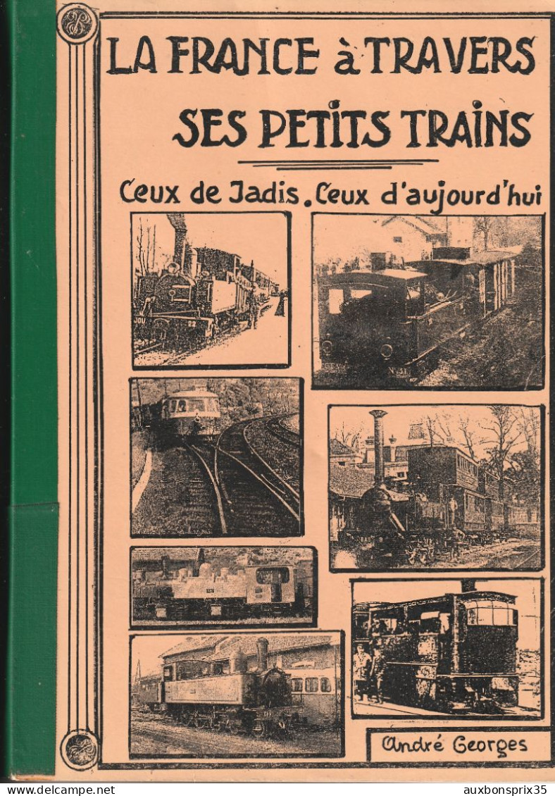LA FRANCE A TRAVERS SES PETITS TRAINS - CEUX DE JADIS ET D'AUJOURD'HUI - ANDRE GEORGES - JUIN 1993 - Ferrocarril & Tranvías