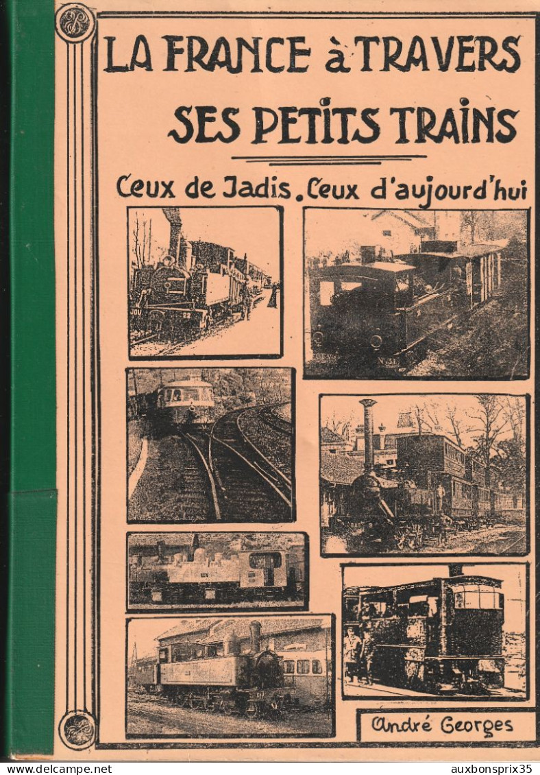 LA FRANCE A TRAVERS SES PETITS TRAINS - CEUX DE JADIS ET D'AUJOURD'HUI - ANDRE GEORGES - JUIN 1993 - Ferrovie & Tranvie