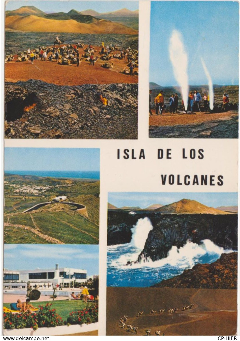 ESPAGNE - ILE DES CANARIES - LANZAROTE -  ILE AUX VOLCANS  - île De L'archipel Des Canaries - Lanzarote