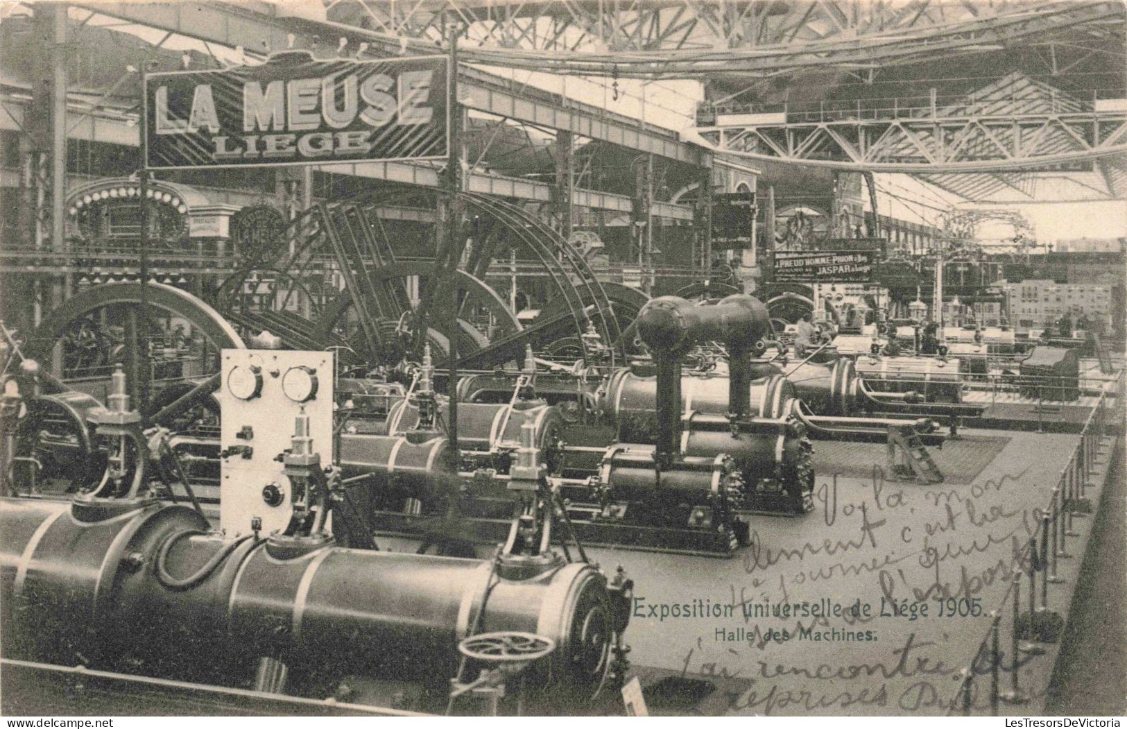 BELGIQUE - Liège - Exposition Universelle De Liège - Halle Des Machines - Carte Postale Ancienne - Liege