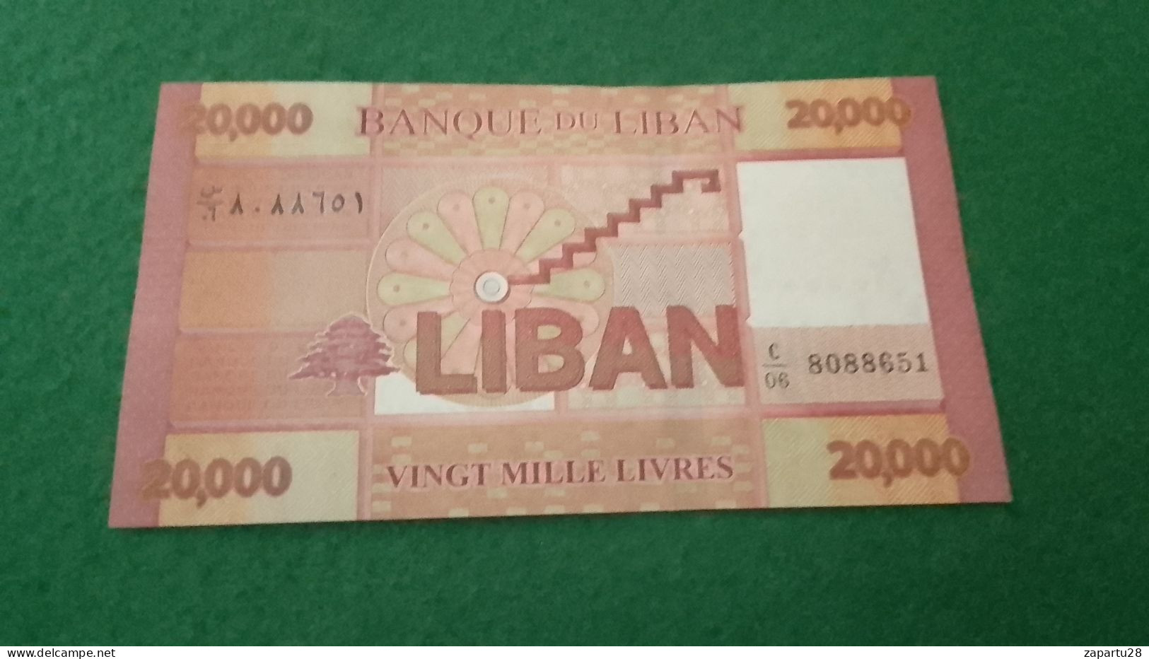 LÜBNAN-              20 000 LİVRE - Liban