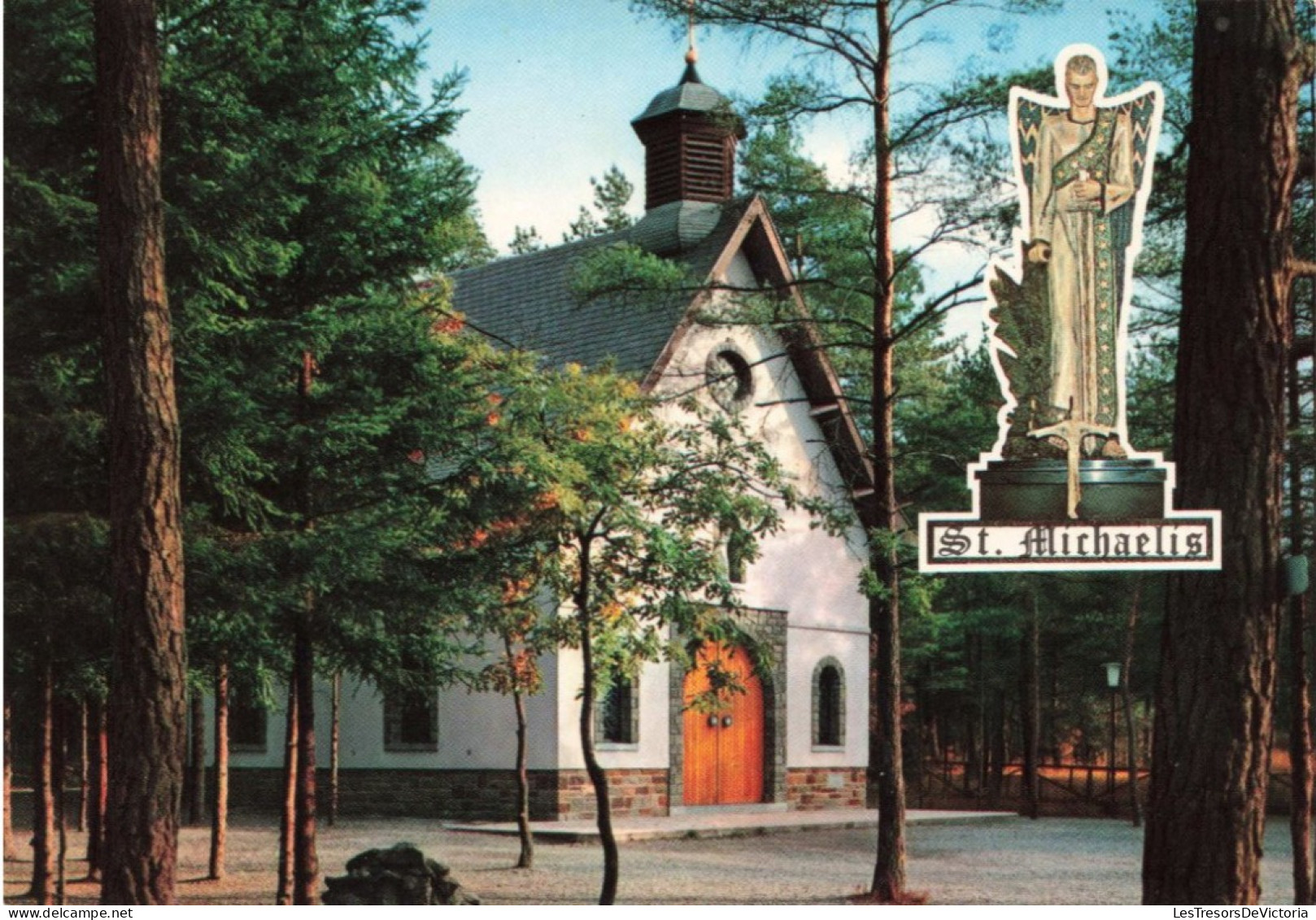 BELGIQUE - Banneux - La Chapelle St Michel - Colorisé - Carte Postale Ancienne - Sprimont