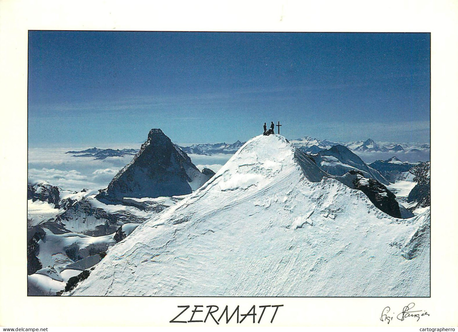 Switzerland Zermatt Weishorngipfel Matterhorn - Matt