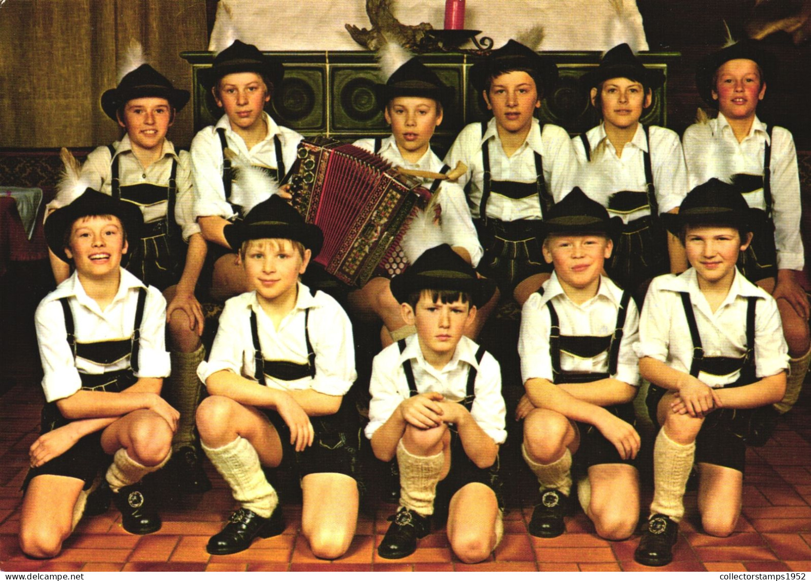 EBEN IM PONGAU, CHILDREN, BOYS, FOLCLORE, COSTUME, AUSTRIA - St. Johann Im Pongau