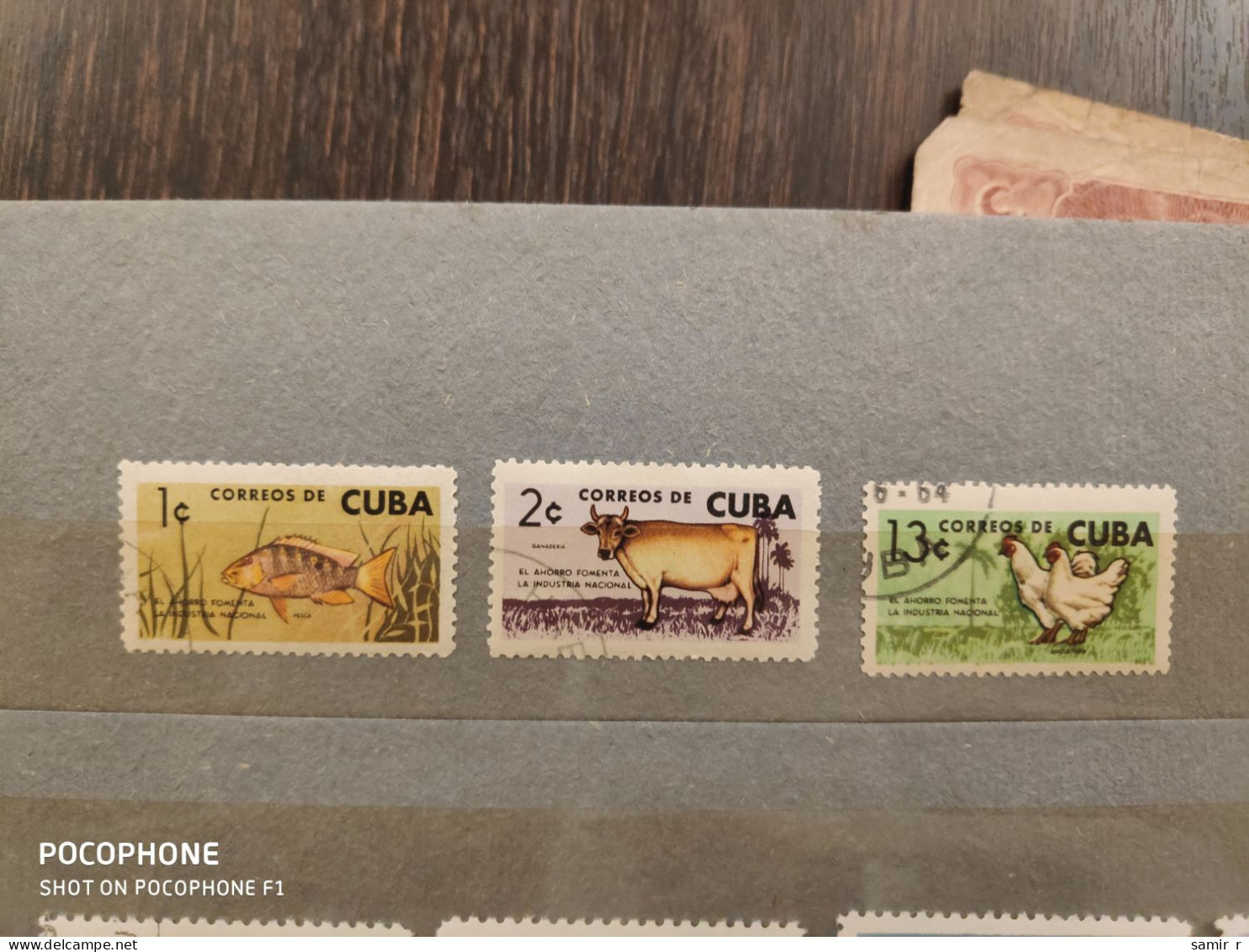 1964	Cuba	Animals (F53) - Used Stamps