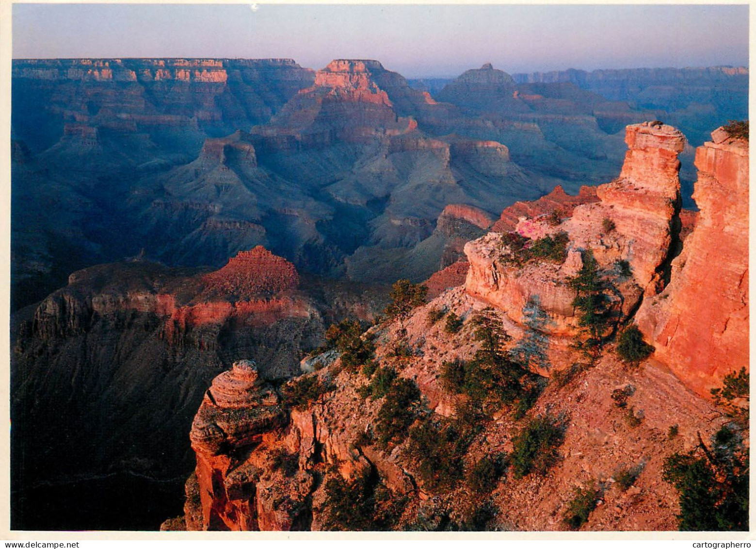 USA Grand Canyon AZ Evening Glow - Gran Cañon