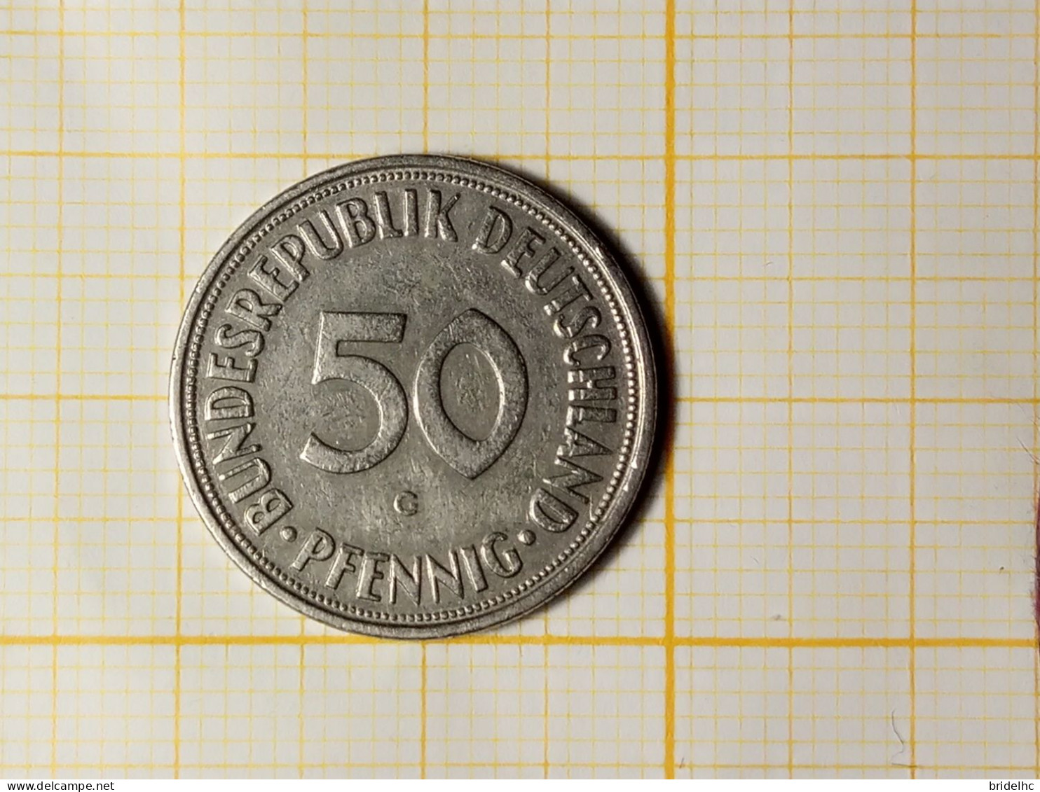 Allemagne 50 Pfennig  - 5 Pfennig - 1 Pfennig Lot - 50 Pfennig