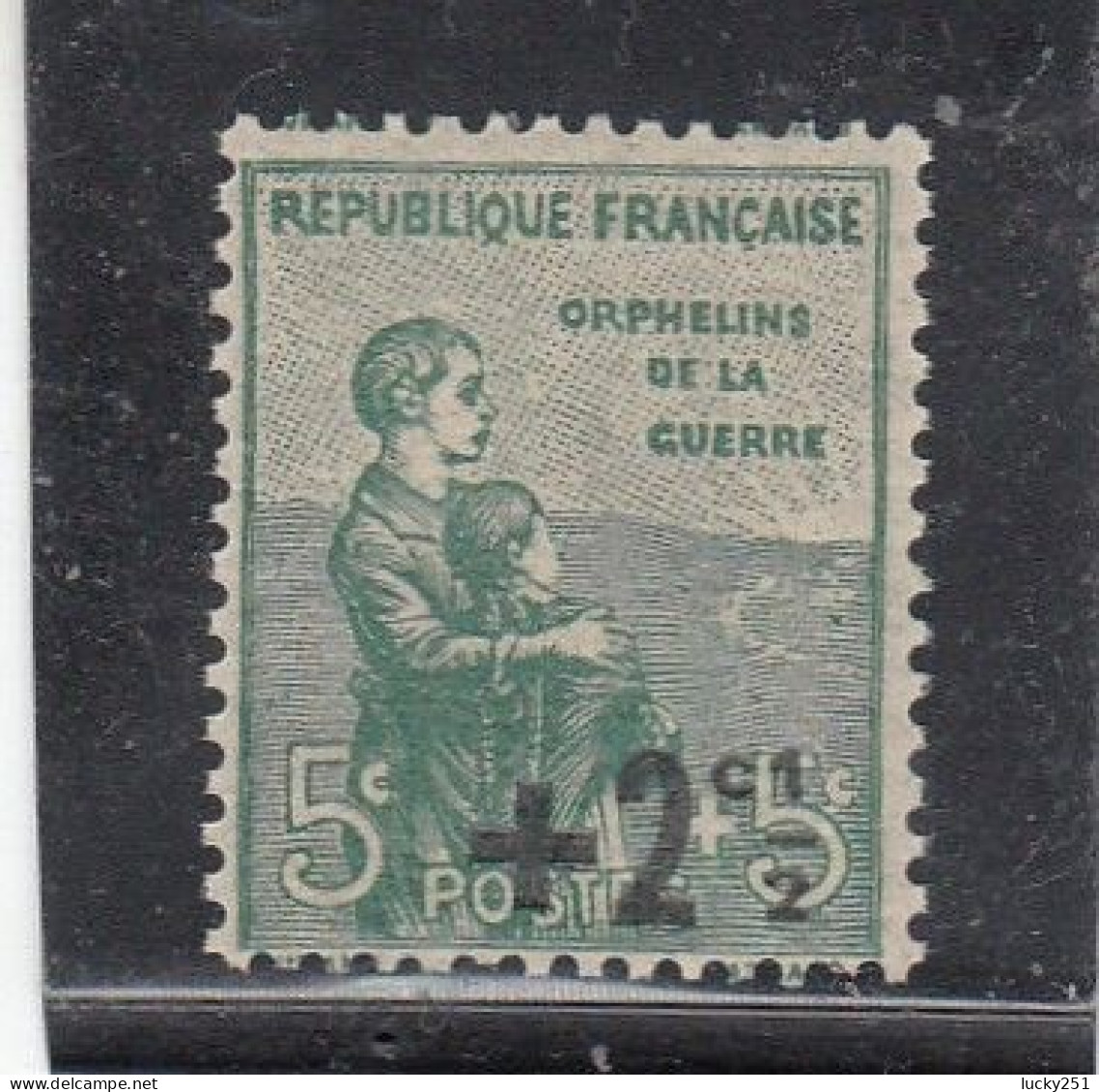 France - Année 1922 - Neuf** - N°YT 163** -  Au Profil Des Orphelins De La Guerre - Surchargés - Unused Stamps