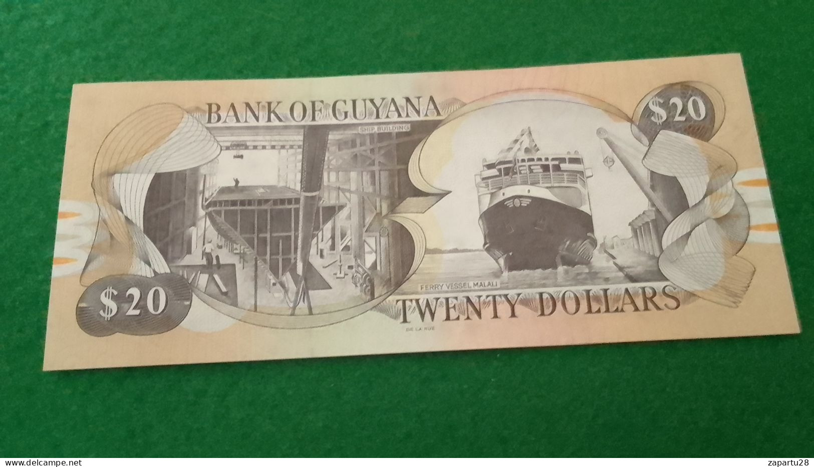 GUYANA--              20      DOLLARS - Guyana