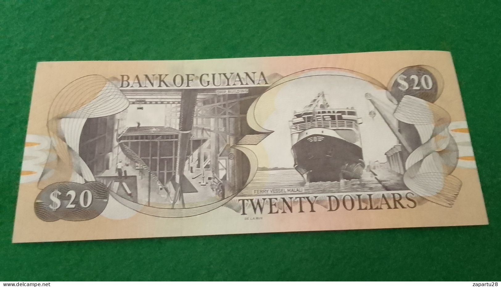 GUYANA--              20      DOLLARS - Guyana