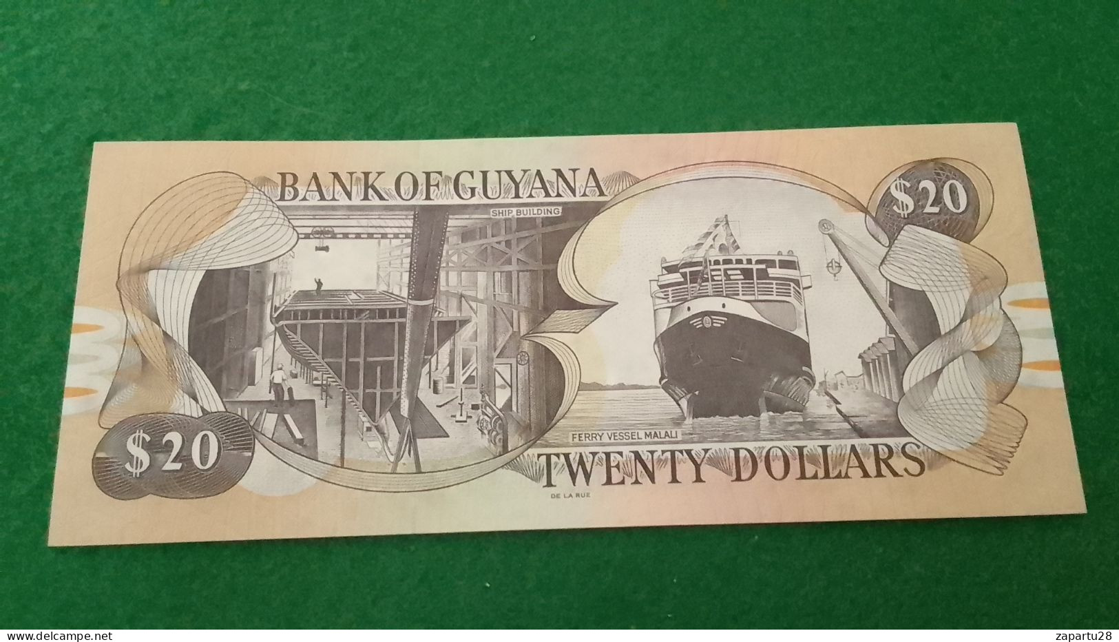 GUYANA--              20      DOLLARS - Guyana