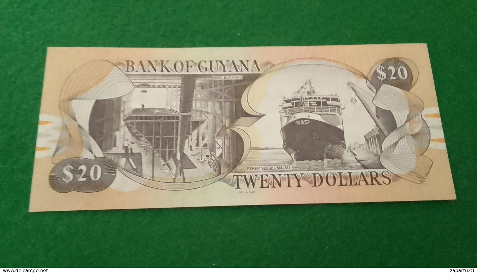 GUYANA--              20      DOLLARS - Guyana