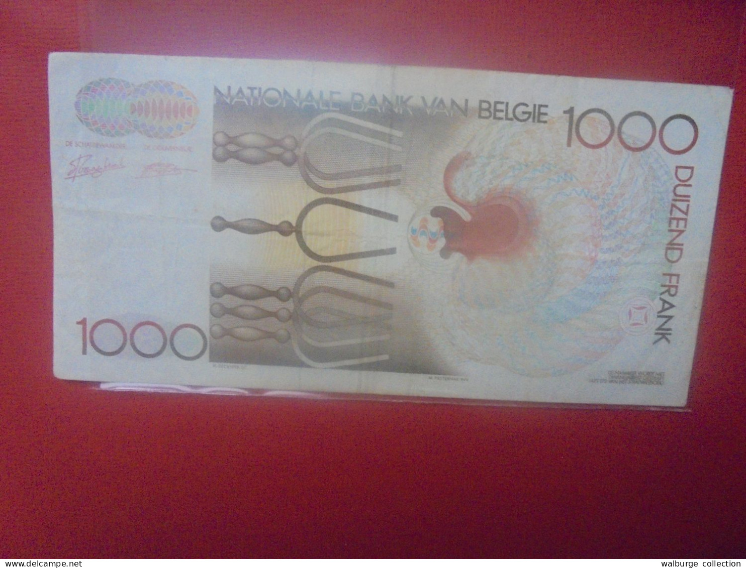 BELGIQUE 1000 Francs 1981-1997 Circuler (B.31) - 1000 Francos