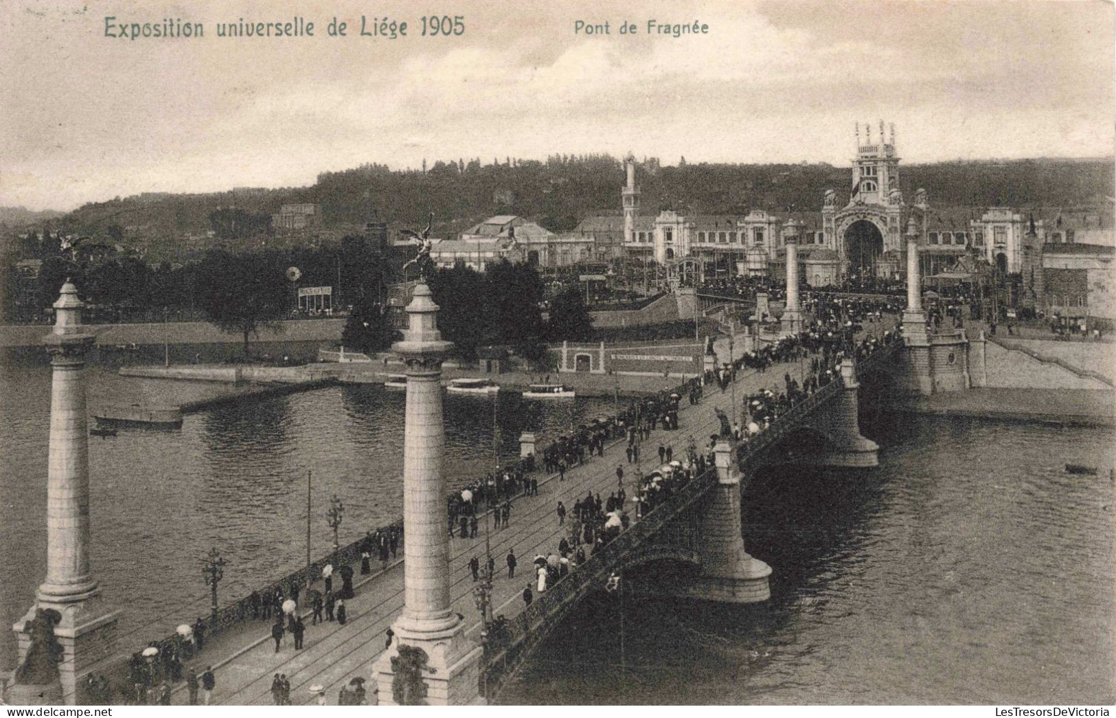 BELGIQUE - Liège - Exposition Universelle De Liège 1905 - Pont De Fragnée - Animé - Carte Postale Ancienne - Lüttich