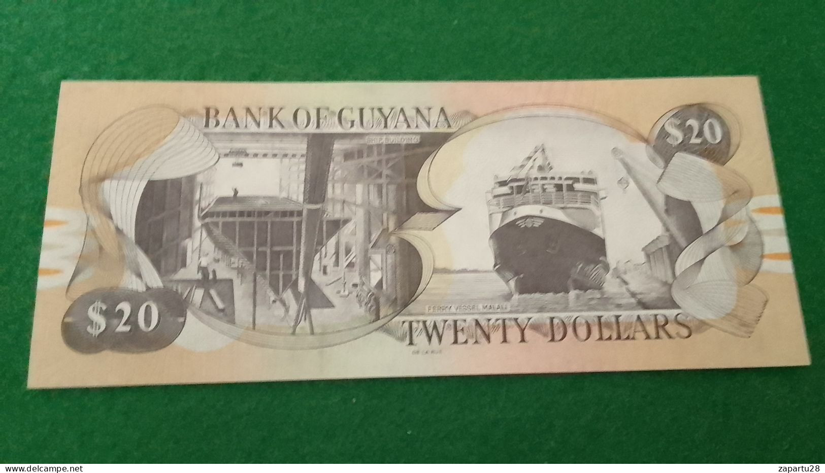 GUYANA--              20      DOLLARS - Guyana