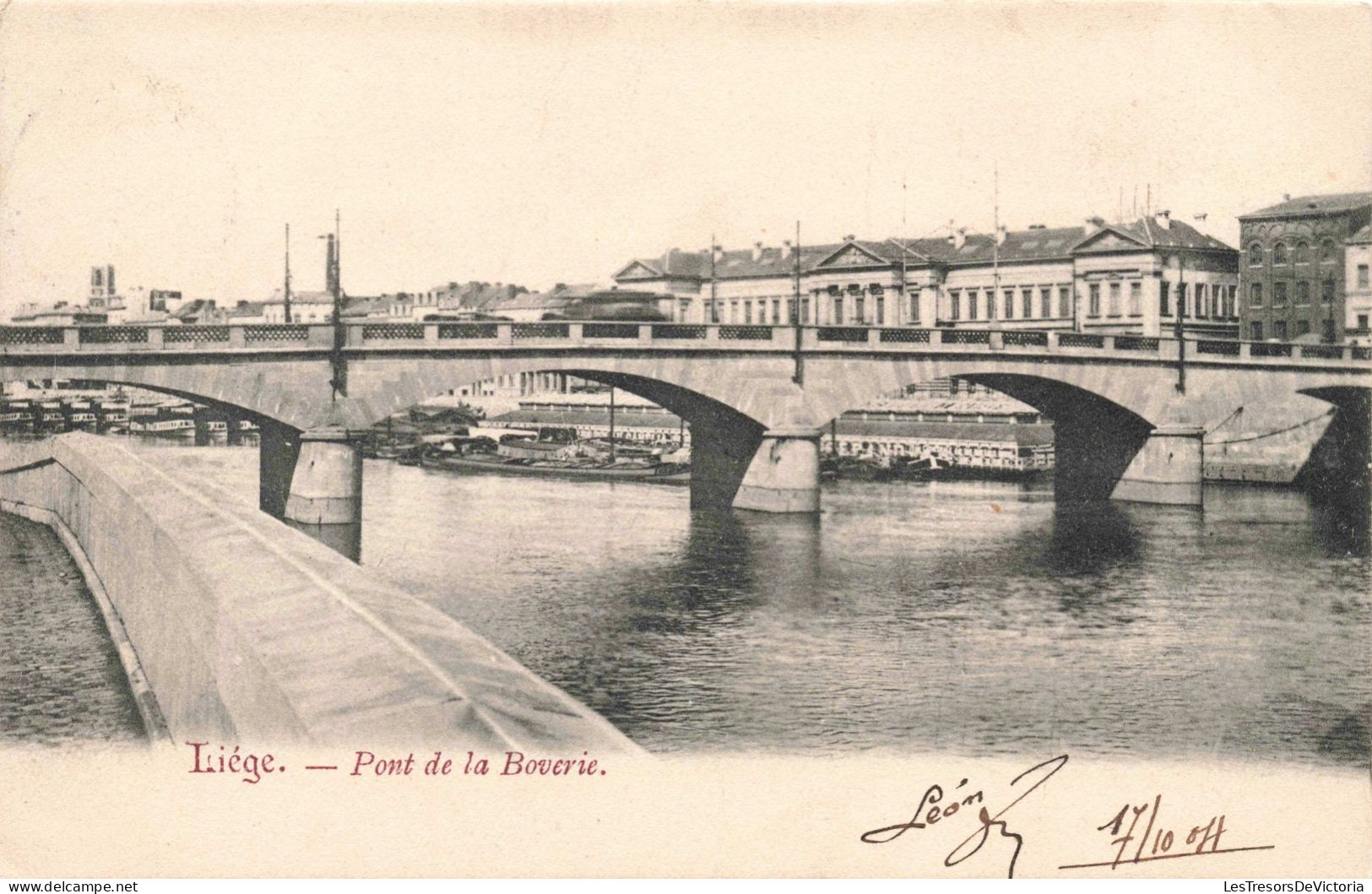 BELGIQUE - Liège - Pont De La Boverie - Carte Postale Ancienne - Lüttich