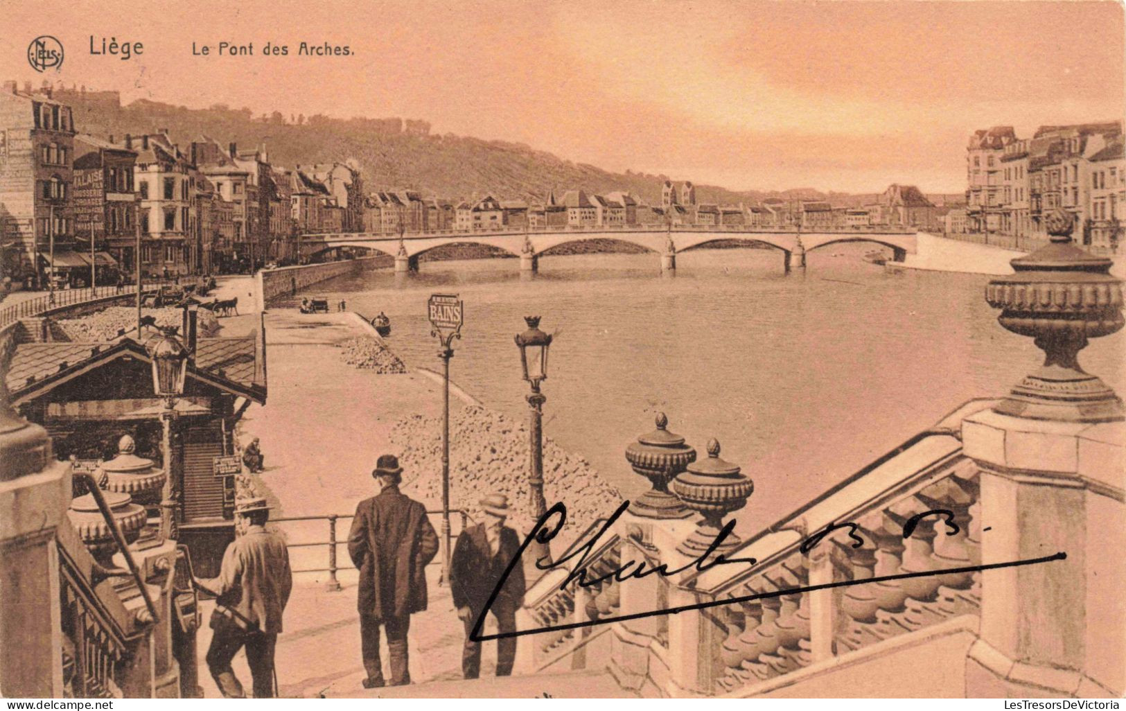 BELGIQUE - Liège - Le Pont Des Arches - Carte Postale Ancienne - Lüttich