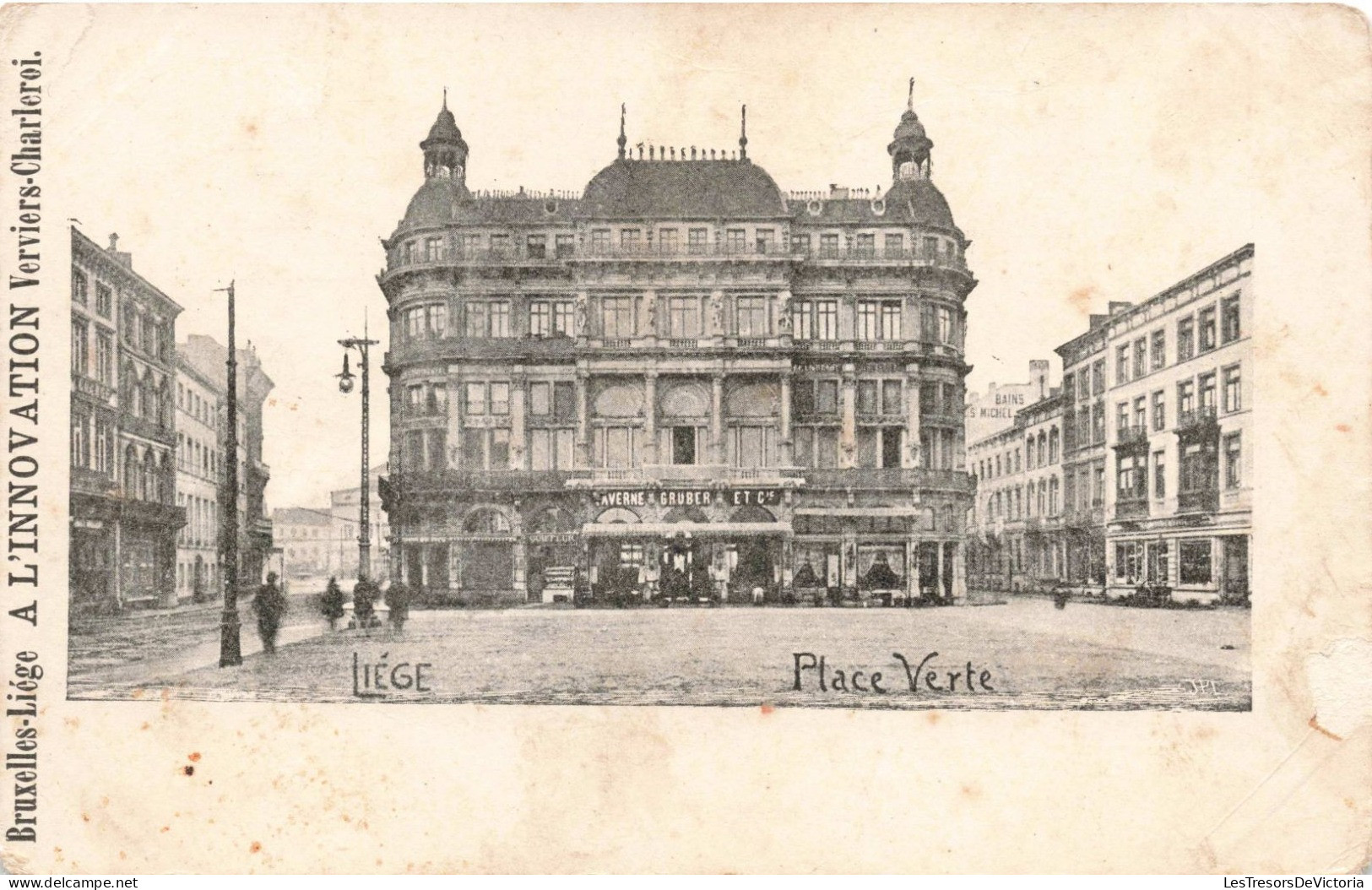 BELGIQUE - Liège - Place Verte - Carte Postale Ancienne - Liege