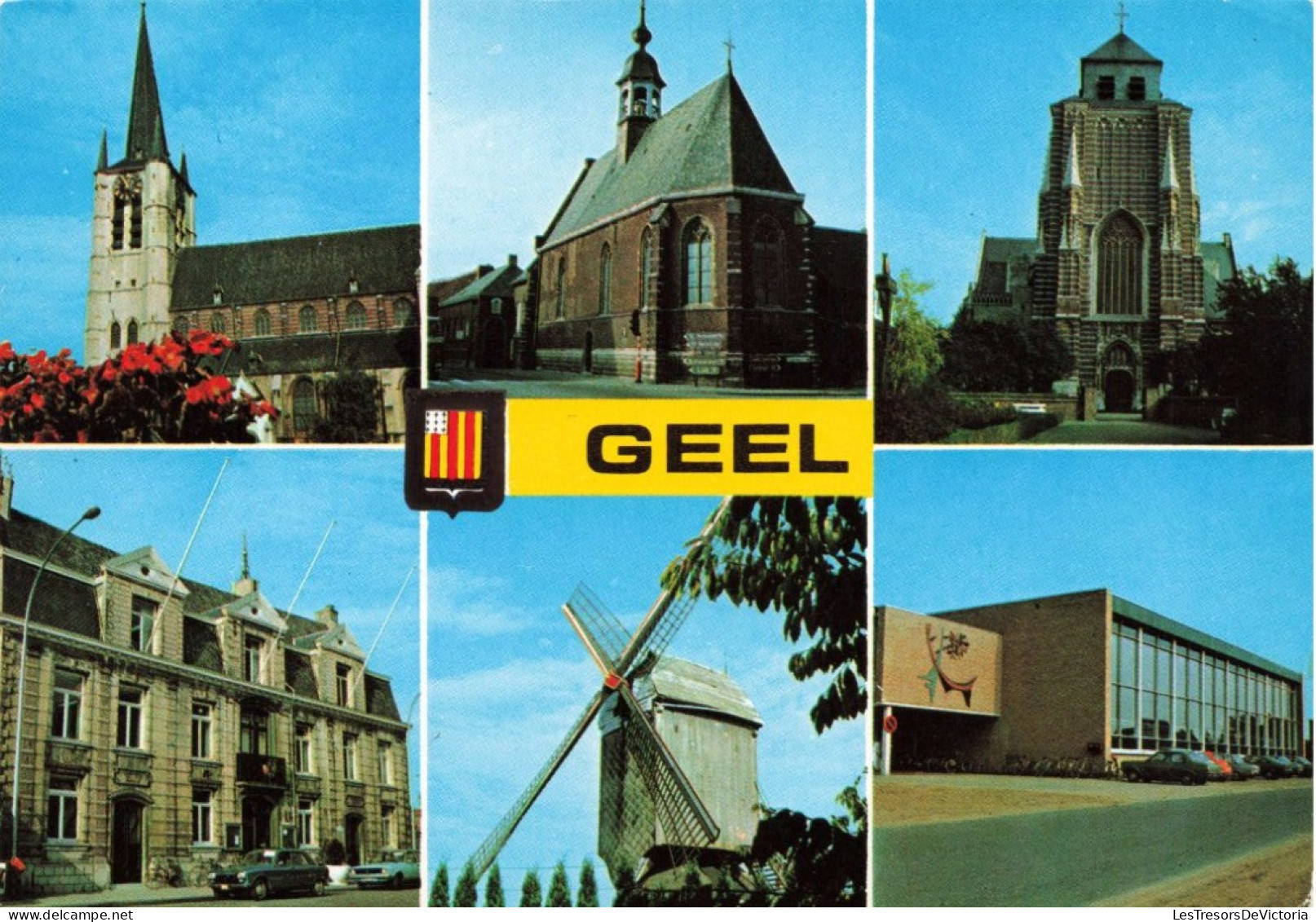 BELGIQUE - Geel - Un Bonjour De Geel  - Colorisé - Carte Postale Ancienne - Geel