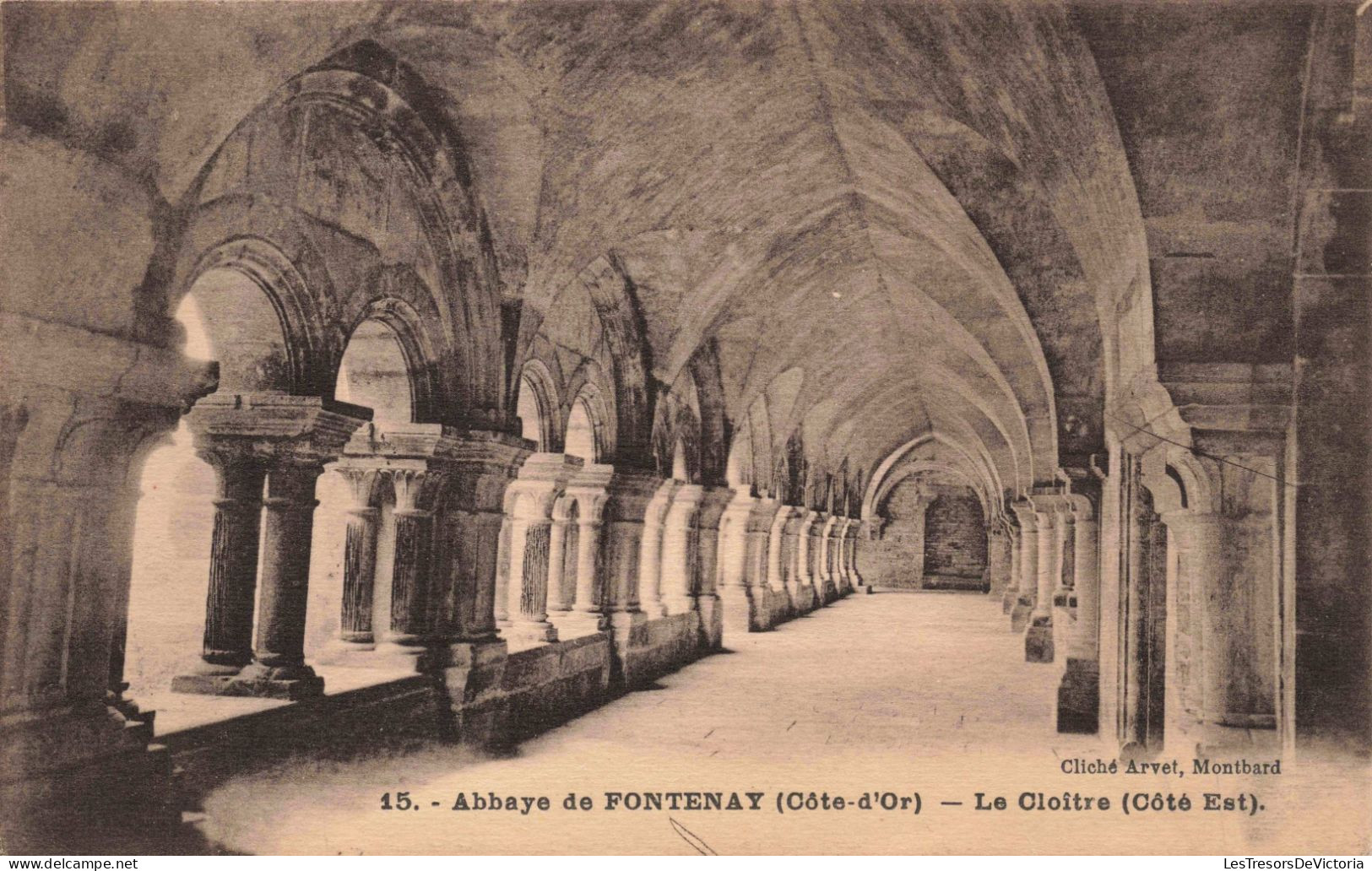 FRANCE - Abbaye De Fontenay - Le Cloître - Carte Postale Ancienne - Fontenay Sous Bois