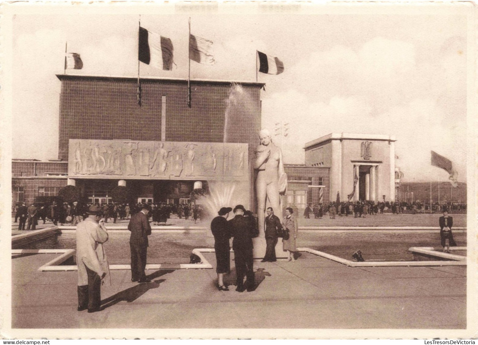 BELGIQUE - Liège - Grand Palais De La Ville De Liège - Animé - Carte Postale Ancienne - Liege