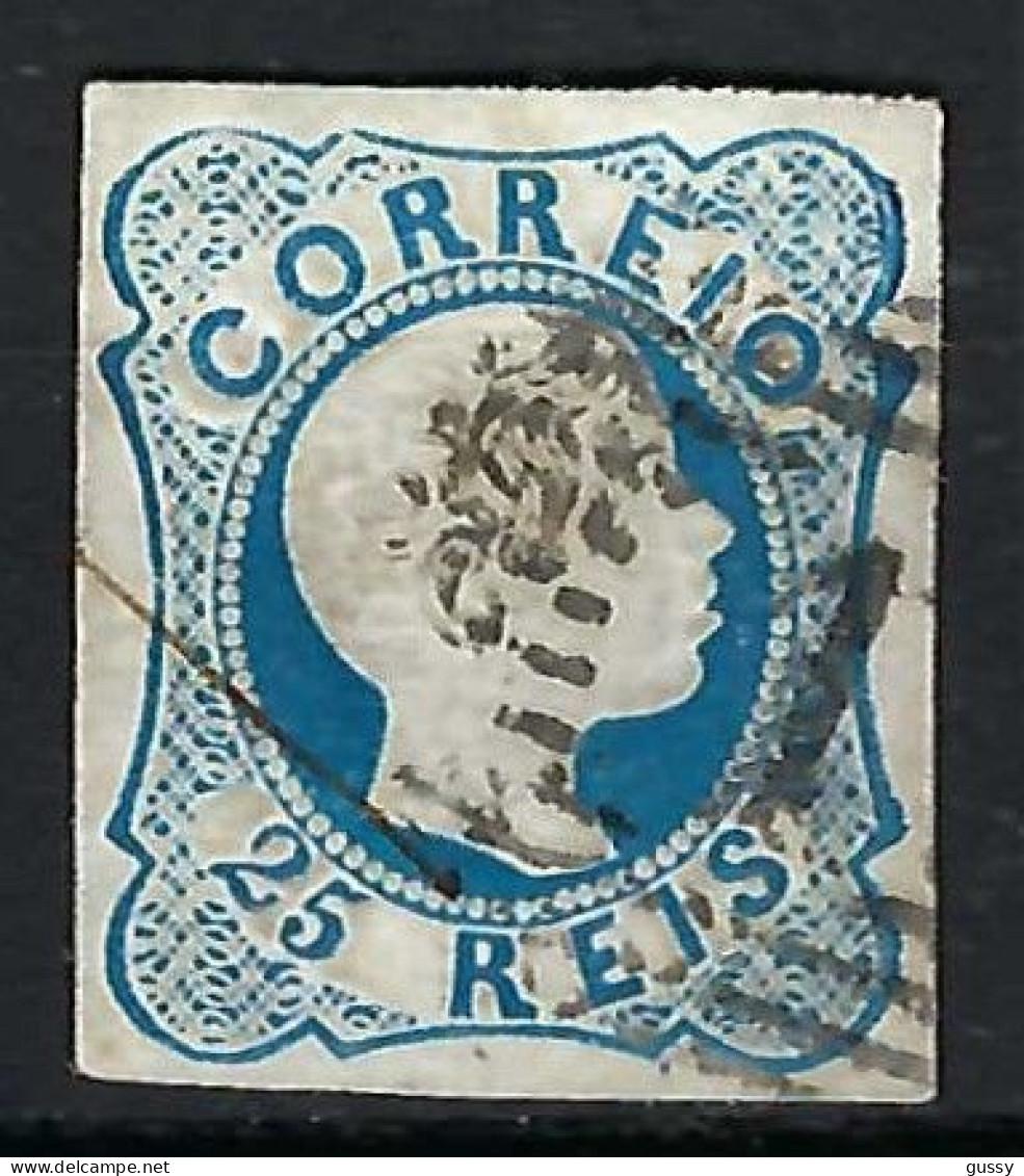 PORTUGAL Ca.1855-56:  Le Y&T 6 Obl., 4 B Marges - Gebraucht