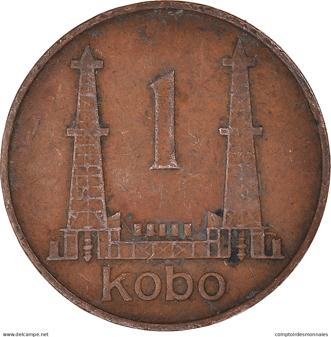 Monnaie, Nigéria, Kobo, 1973 - Nigeria