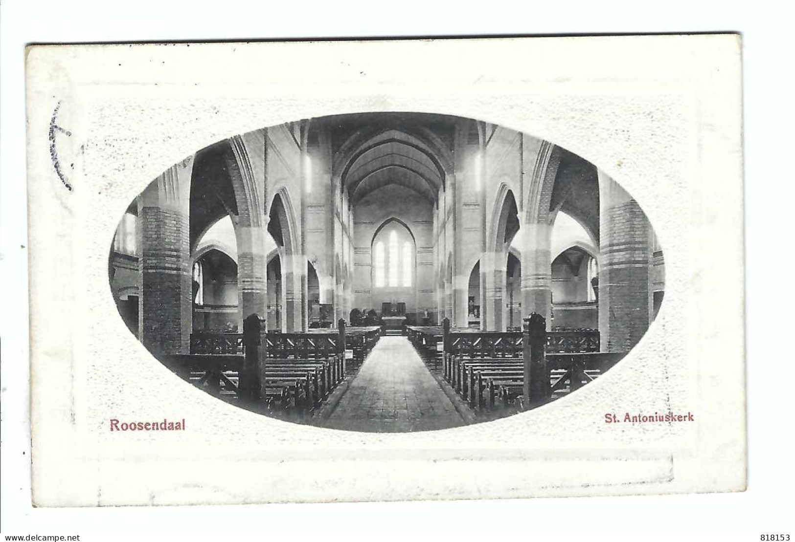 Roosendaal  St.Antoniuskerk  1911 - Roosendaal