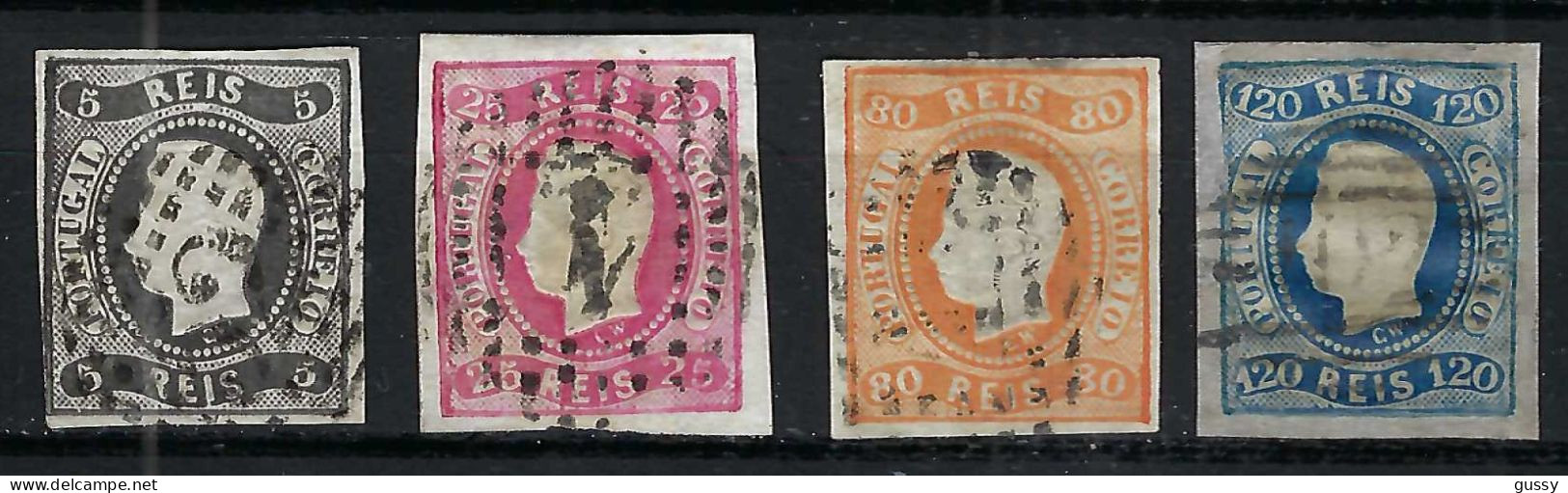 PORTUGAL Ca.1866-67:  Lot D' Obl. - Used Stamps