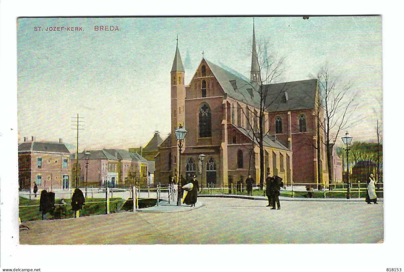 BREDA  ST JOZEF-KERK  1911 - Breda