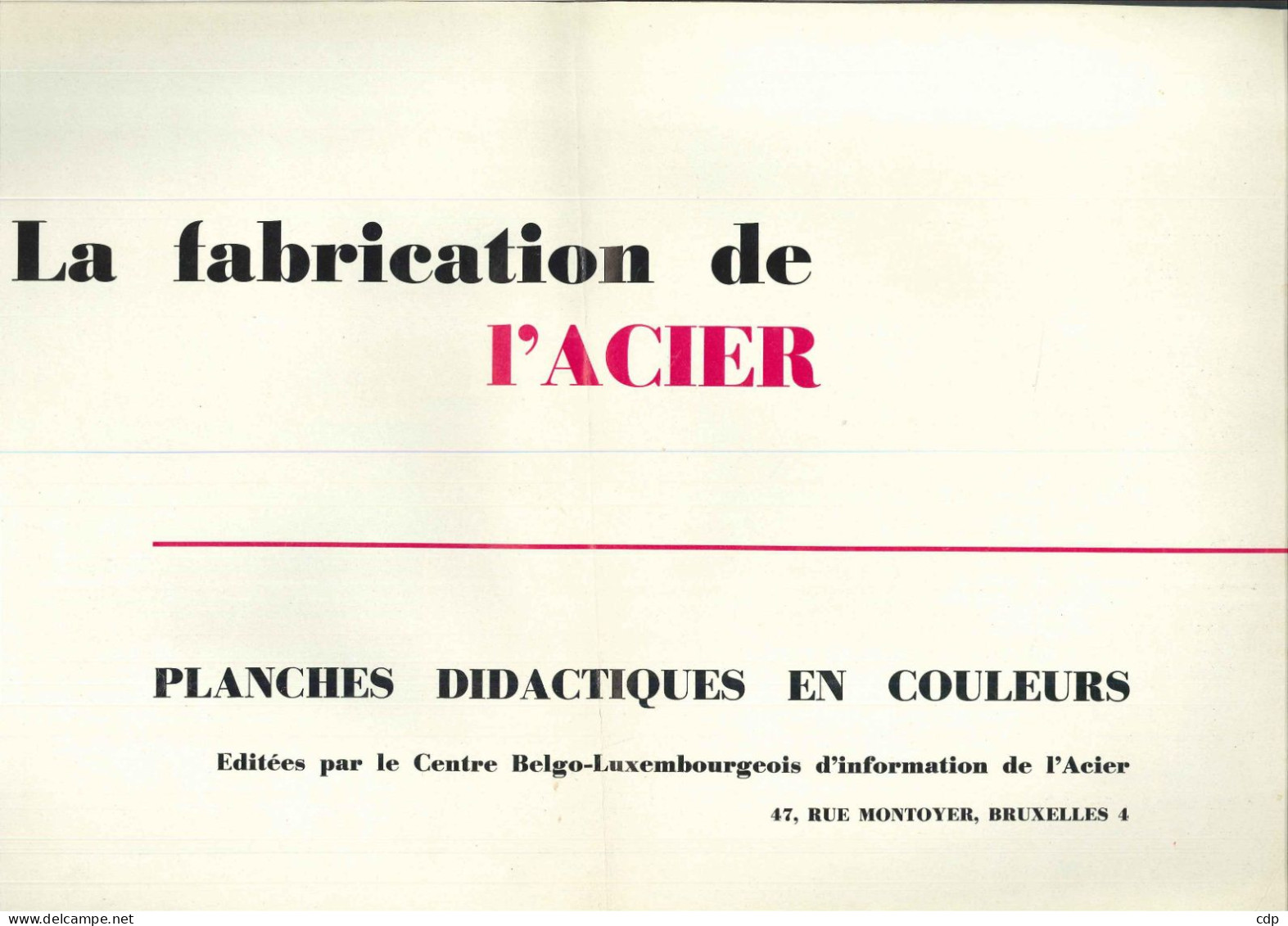 La Fabrication De L'acier - Máquinas