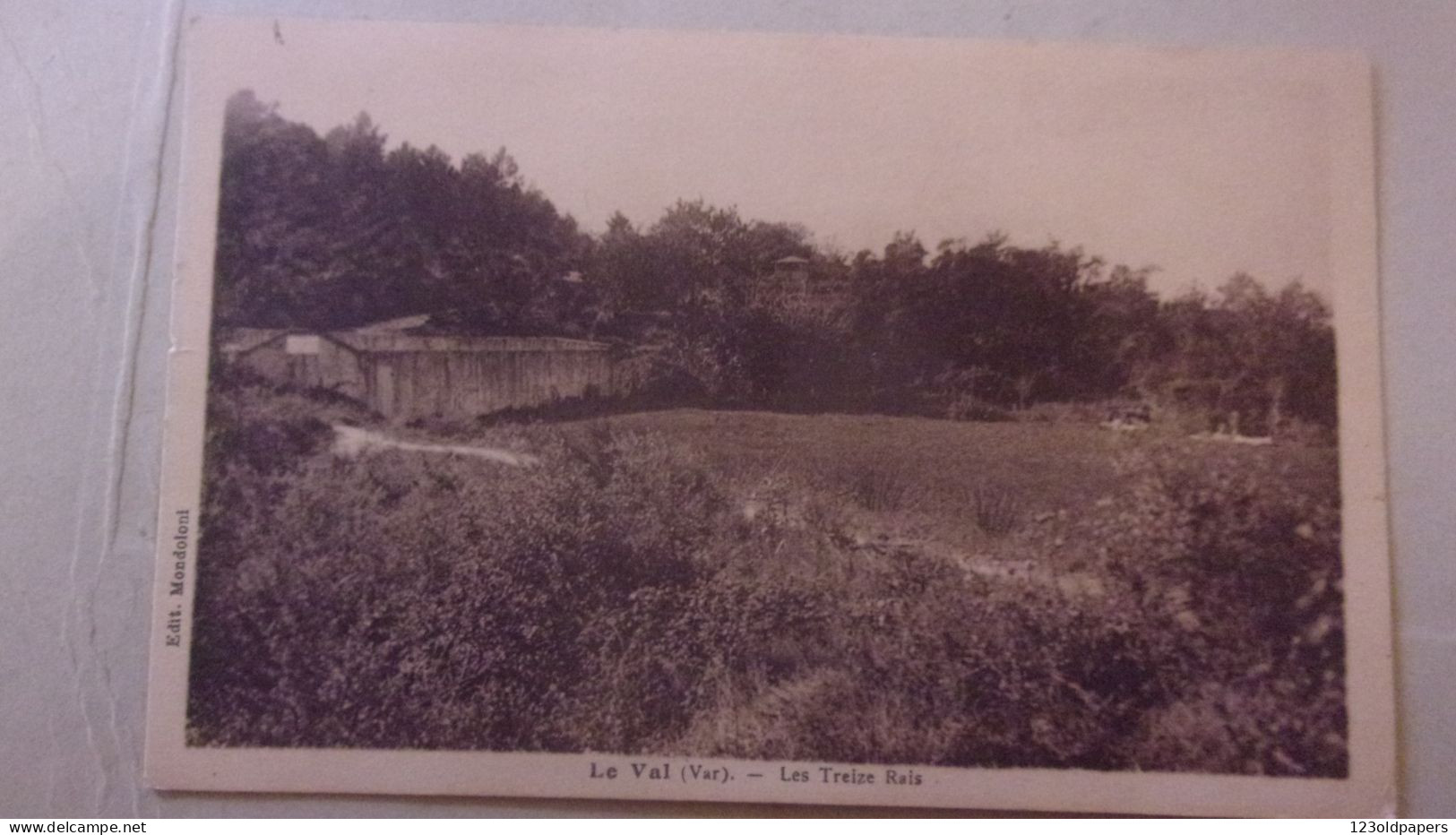 83 RARE VUE LE VAL LES TREIZE RAIS - Autres & Non Classés