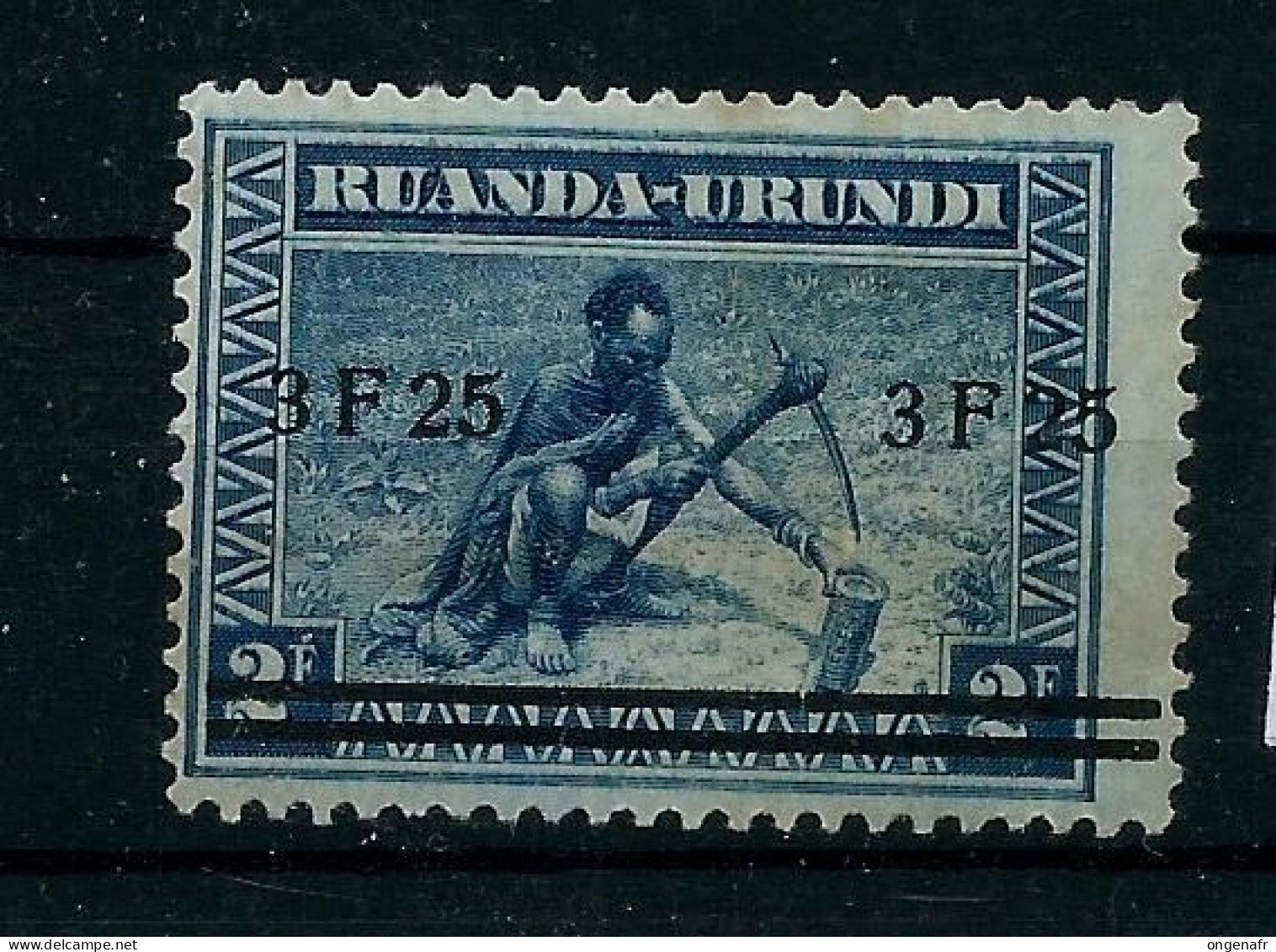 N° 117 - état *  Timbre Du Congo Surchargé - Unused Stamps