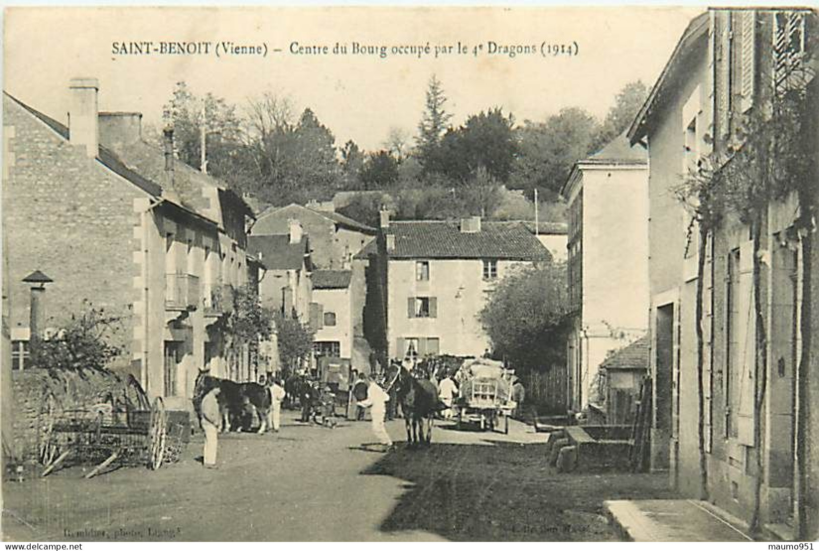 86 SAINT BENOIT  - CENTRE DU BOURG - Saint Benoît