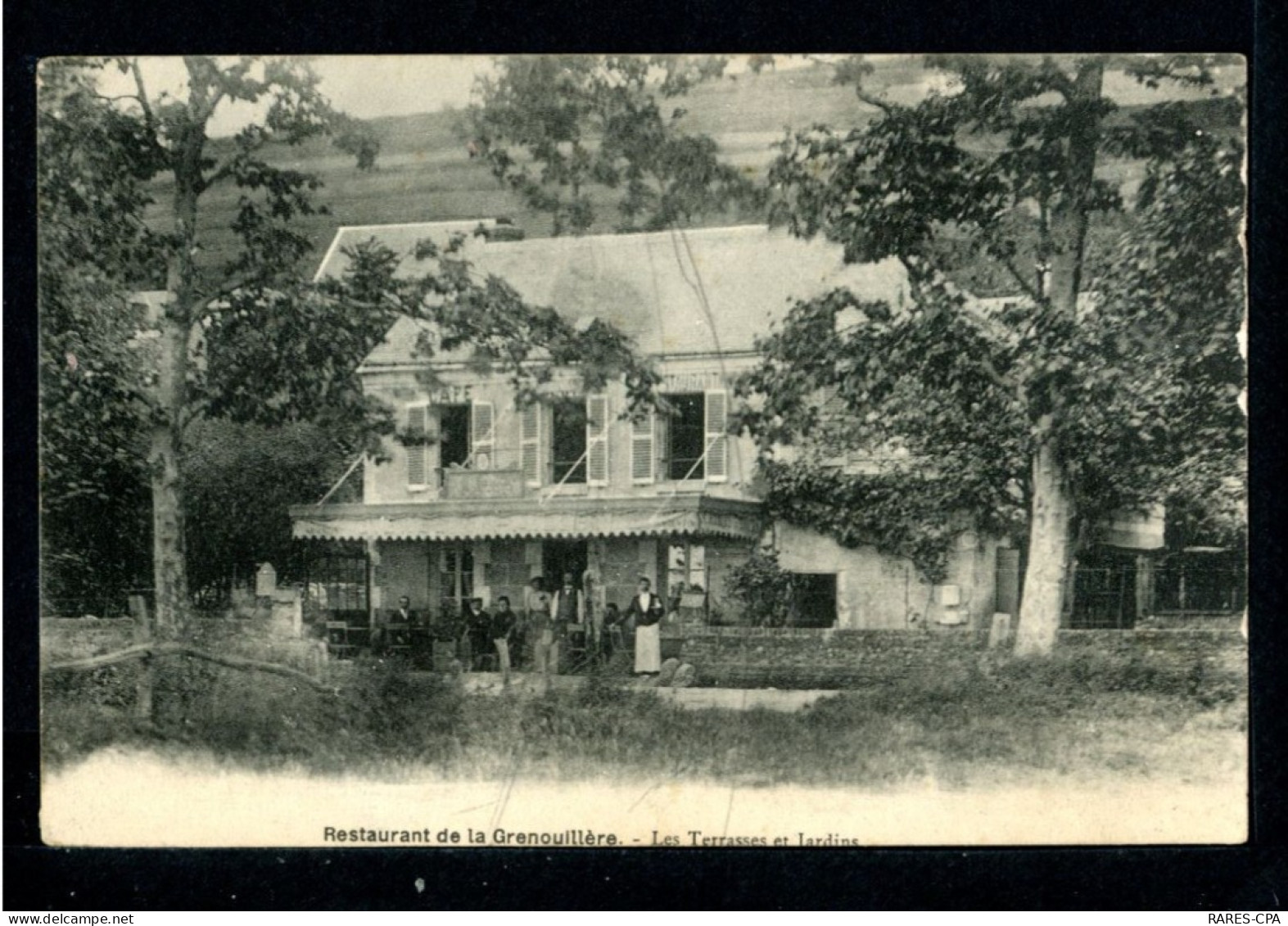 76 OUDALLE - RESTAURANT DE LA GRENOUILLERE - LES TERRASSES ET JARDINS - Otros & Sin Clasificación