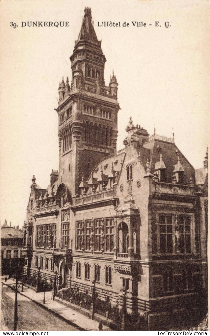 FRANCE - Dunkerque - L'hôtel De Ville - Carte Postale Ancienne - Dunkerque