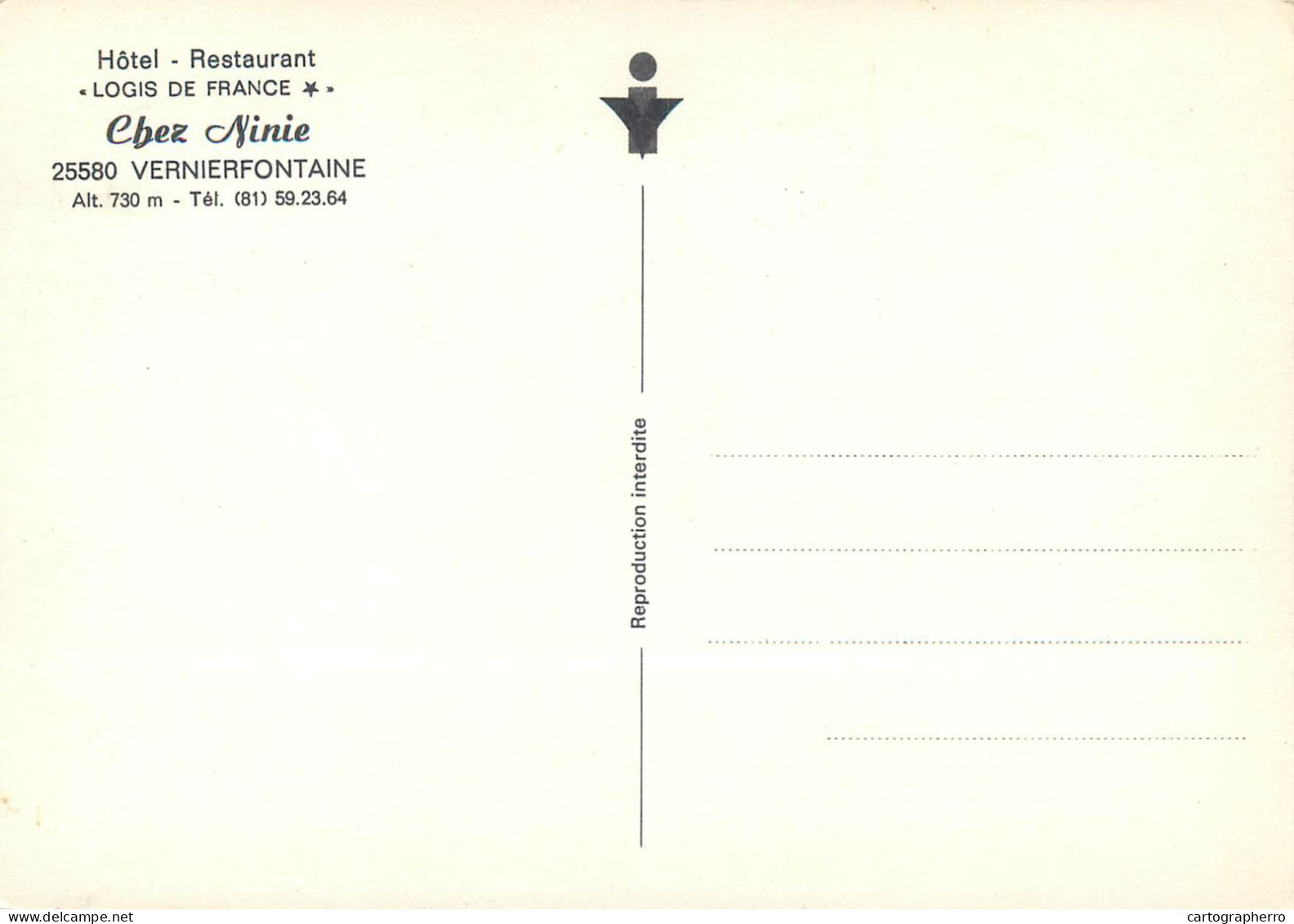 Hotel Restaurant Logis De France Chez Ninie Vernierfontaine - Alberghi & Ristoranti