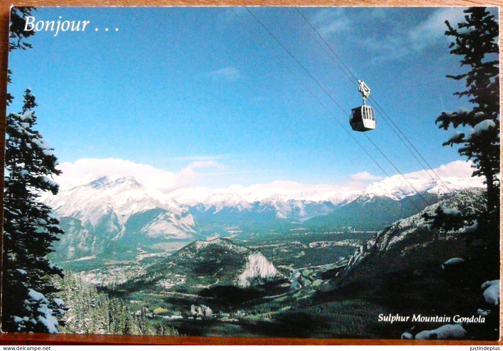 SULPHUR MOUNTAIN GONDOLA BANFF CANADA - Otros & Sin Clasificación