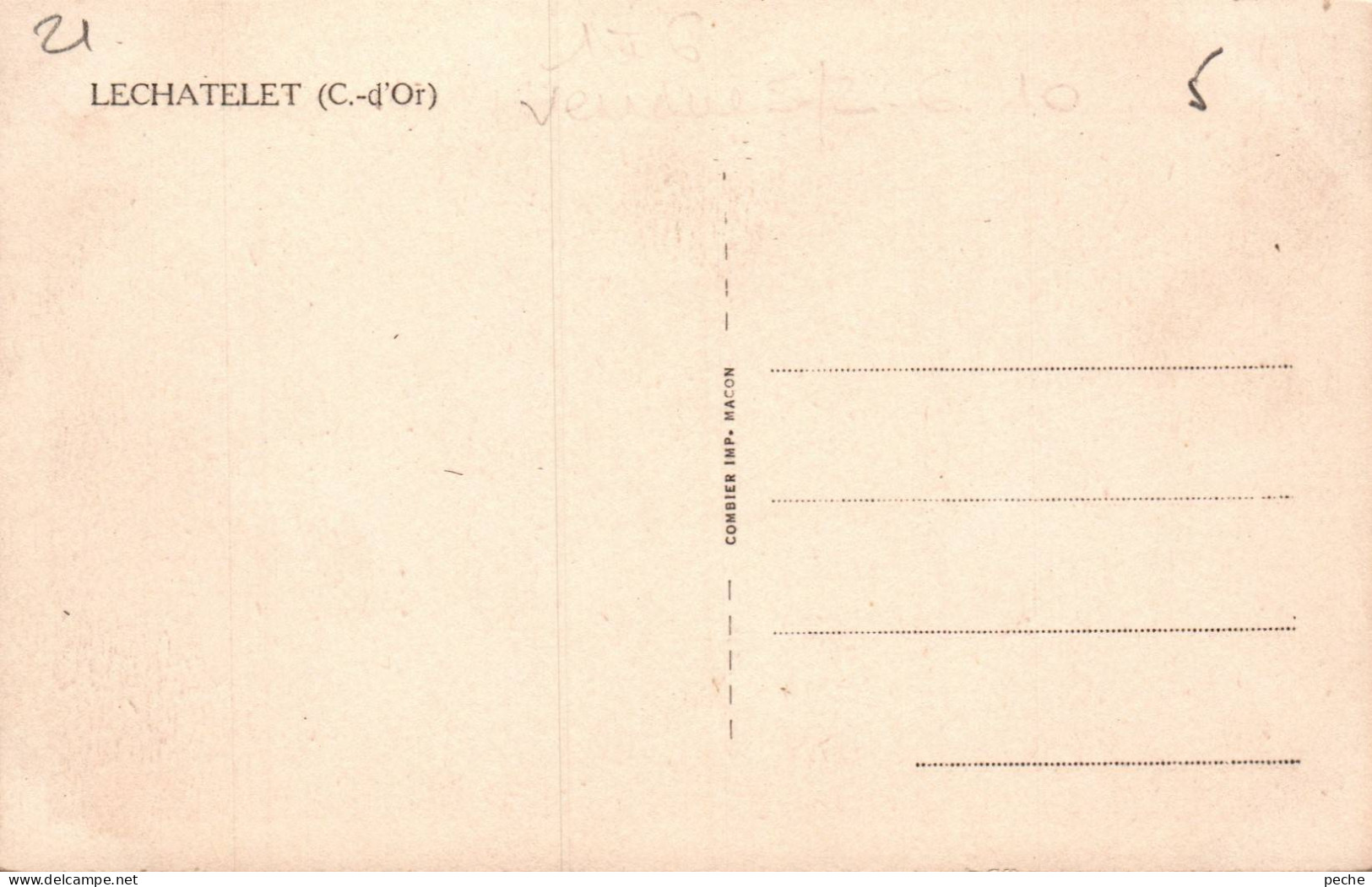 N°114700 -cpa Lechatelet -remorqueur-dans L'écluse- - Schlepper