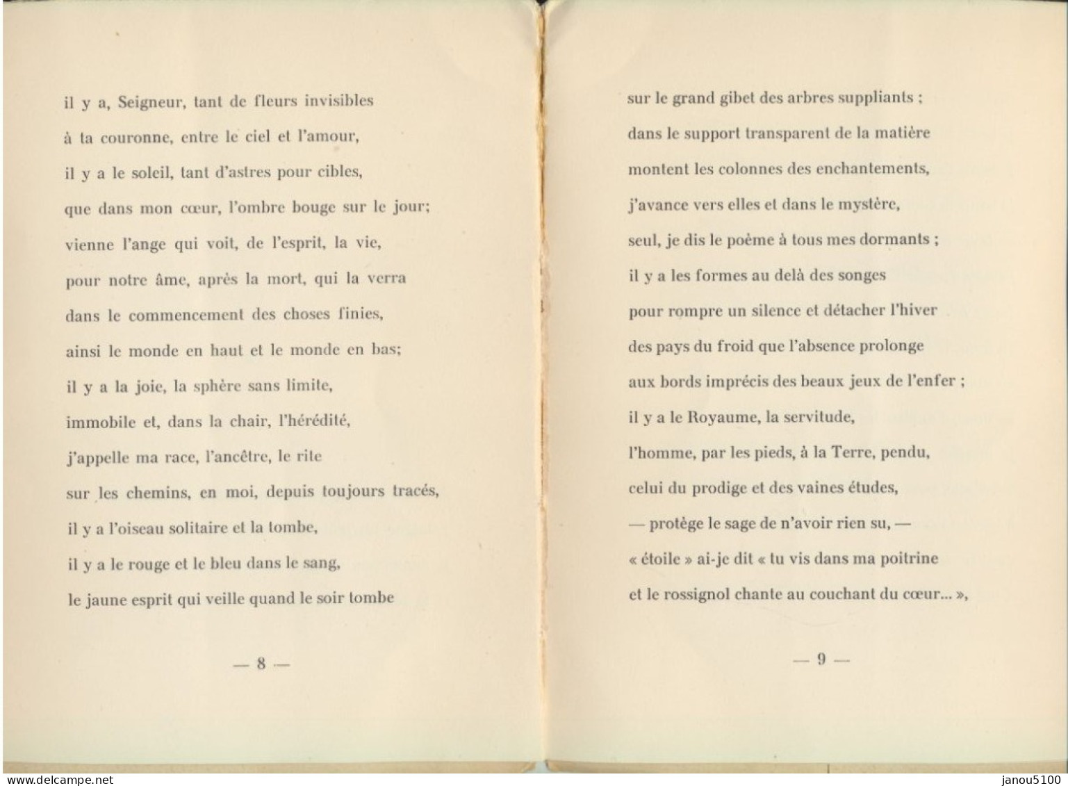 LIVRE     POESIE De " GEO LIBBRECHT  "    DEDICACE      " CHANT DE LA VIRGINITE " ( N°III)       1948. - Autres & Non Classés